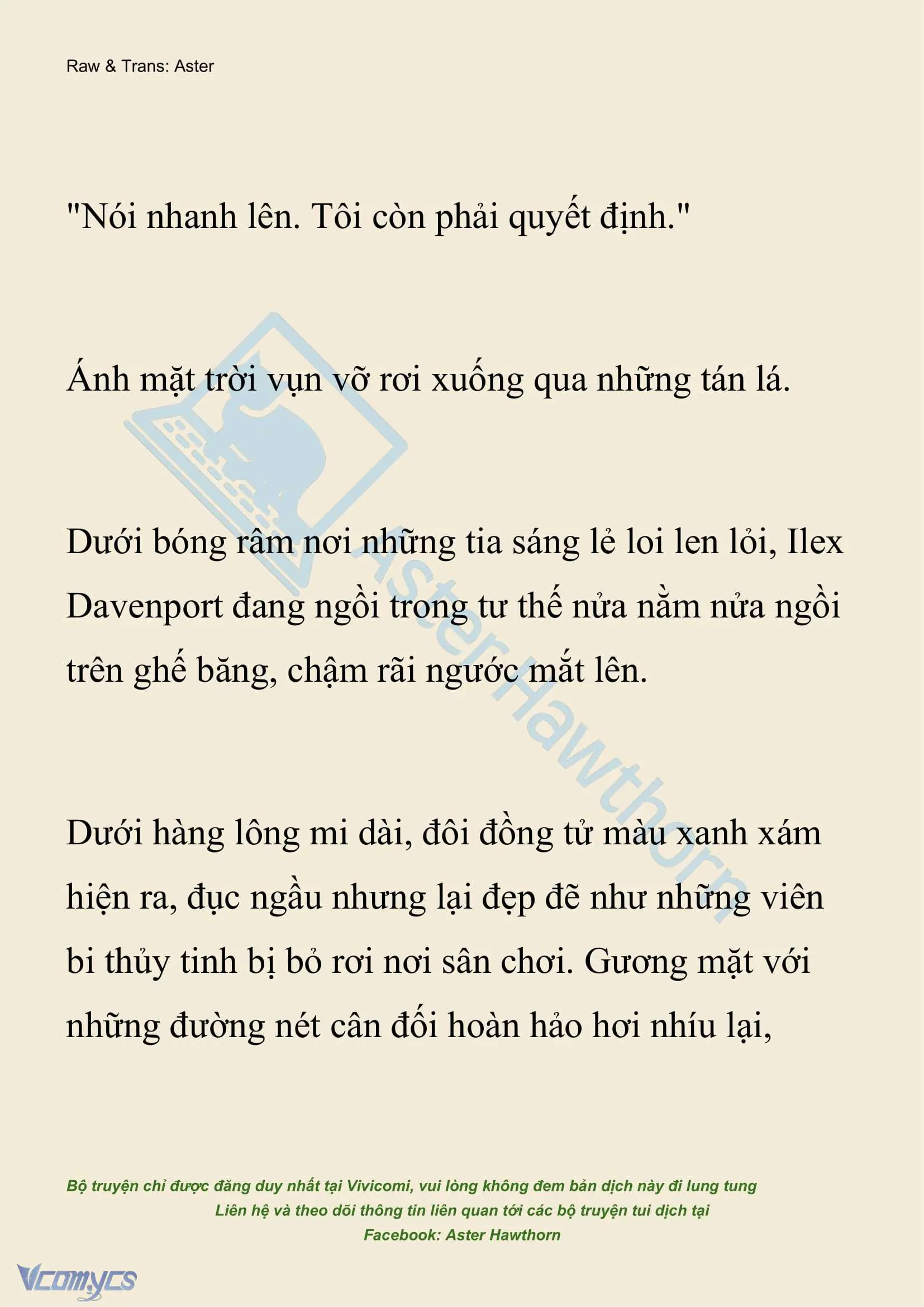[NOVEL] Hồ Điệp Nuốt Chửng Sương Mù Chapter 1 - Trang 3