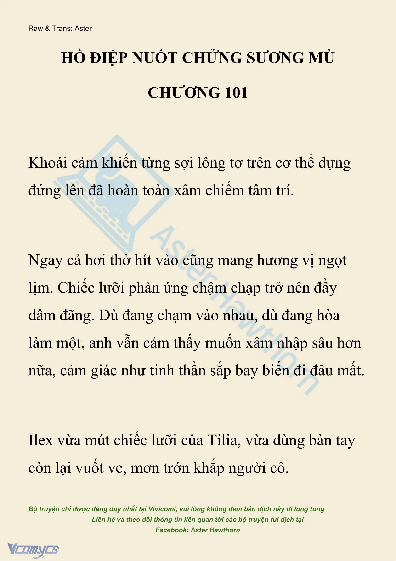 [NOVEL] Hồ Điệp Nuốt Chửng Sương Mù Chapter 101 - Trang 2