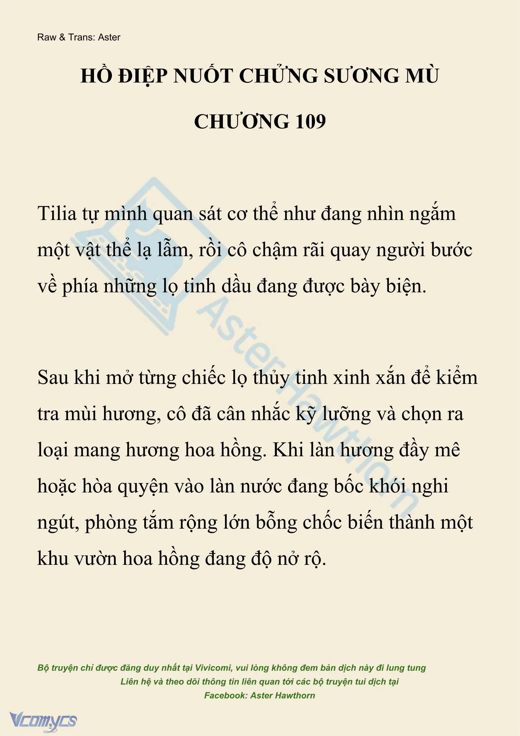 [NOVEL] Hồ Điệp Nuốt Chửng Sương Mù Chapter 109 - Trang 2