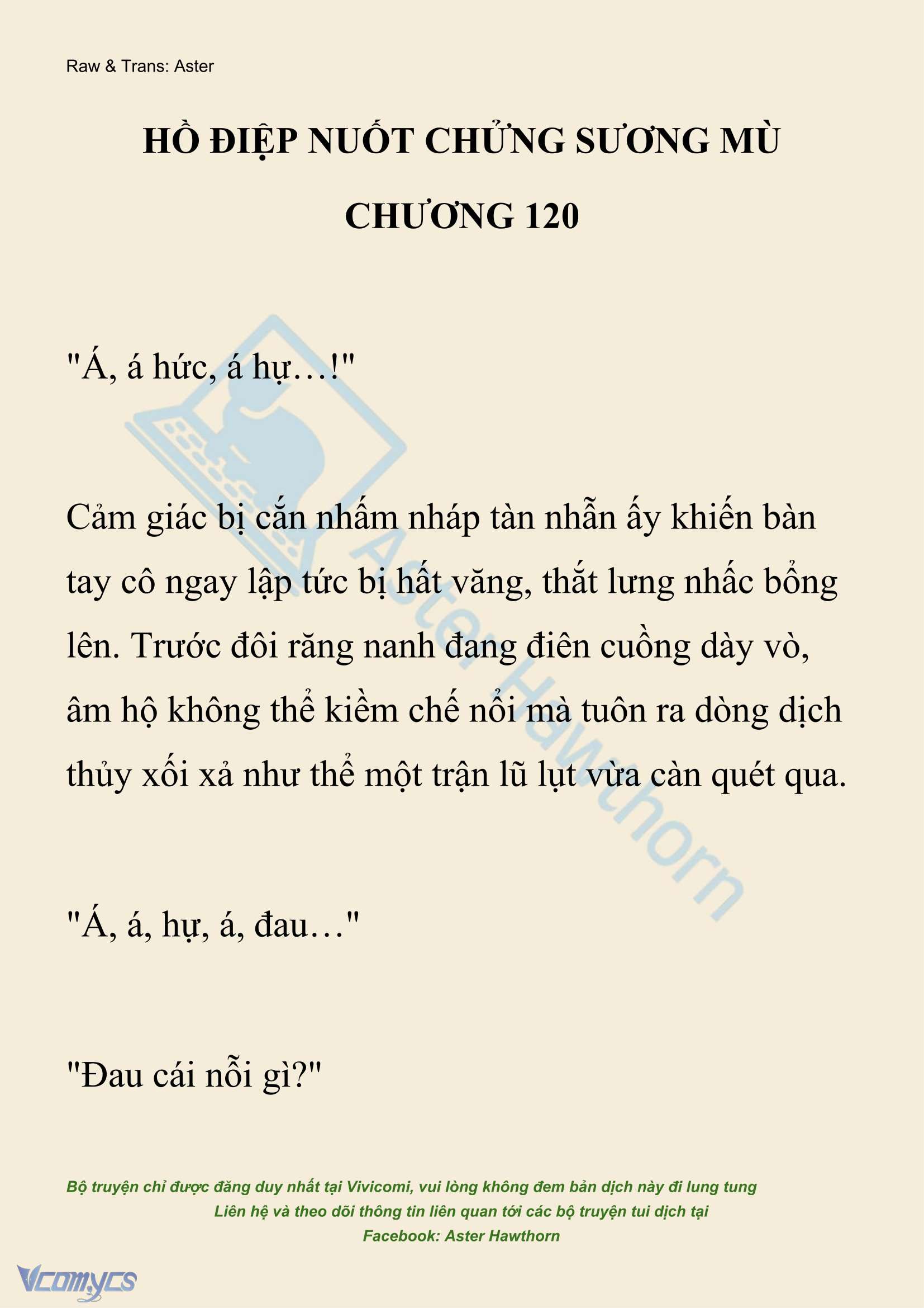 [NOVEL] Hồ Điệp Nuốt Chửng Sương Mù Chapter 120 - Trang 2