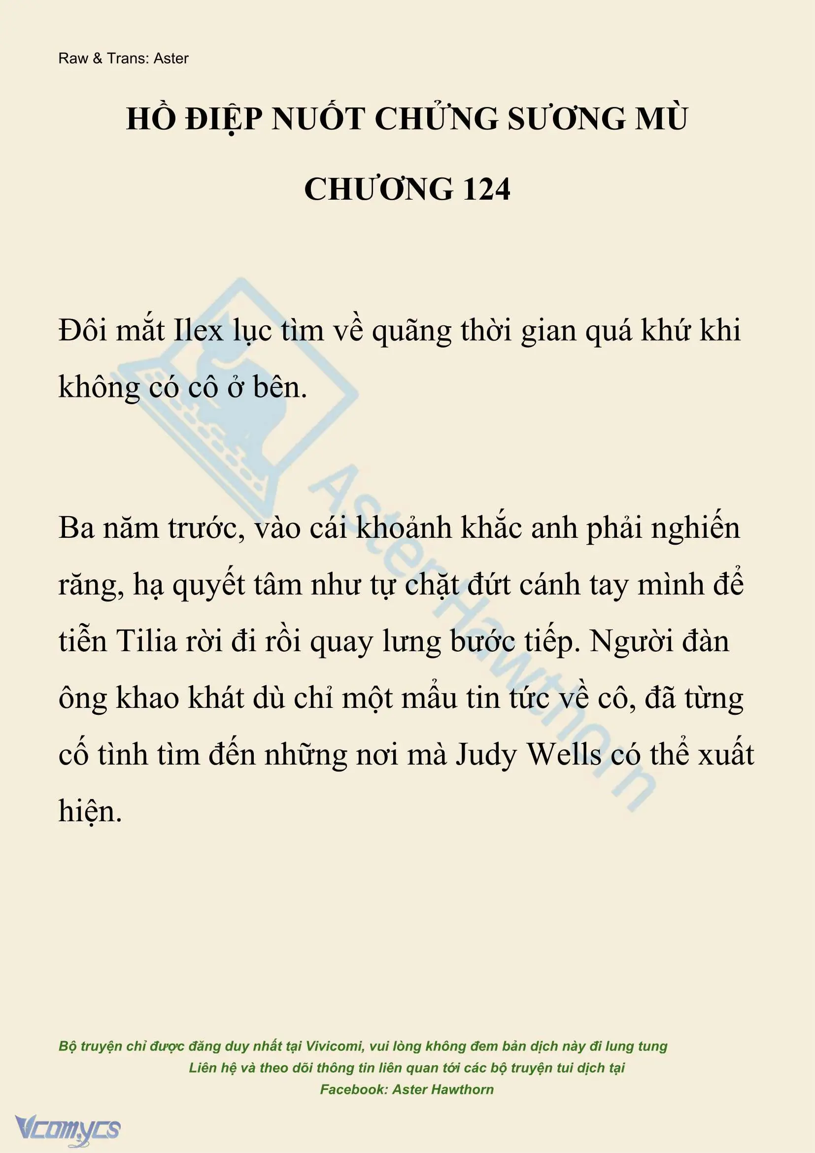 [NOVEL] Hồ Điệp Nuốt Chửng Sương Mù Chapter 124 - Trang 2