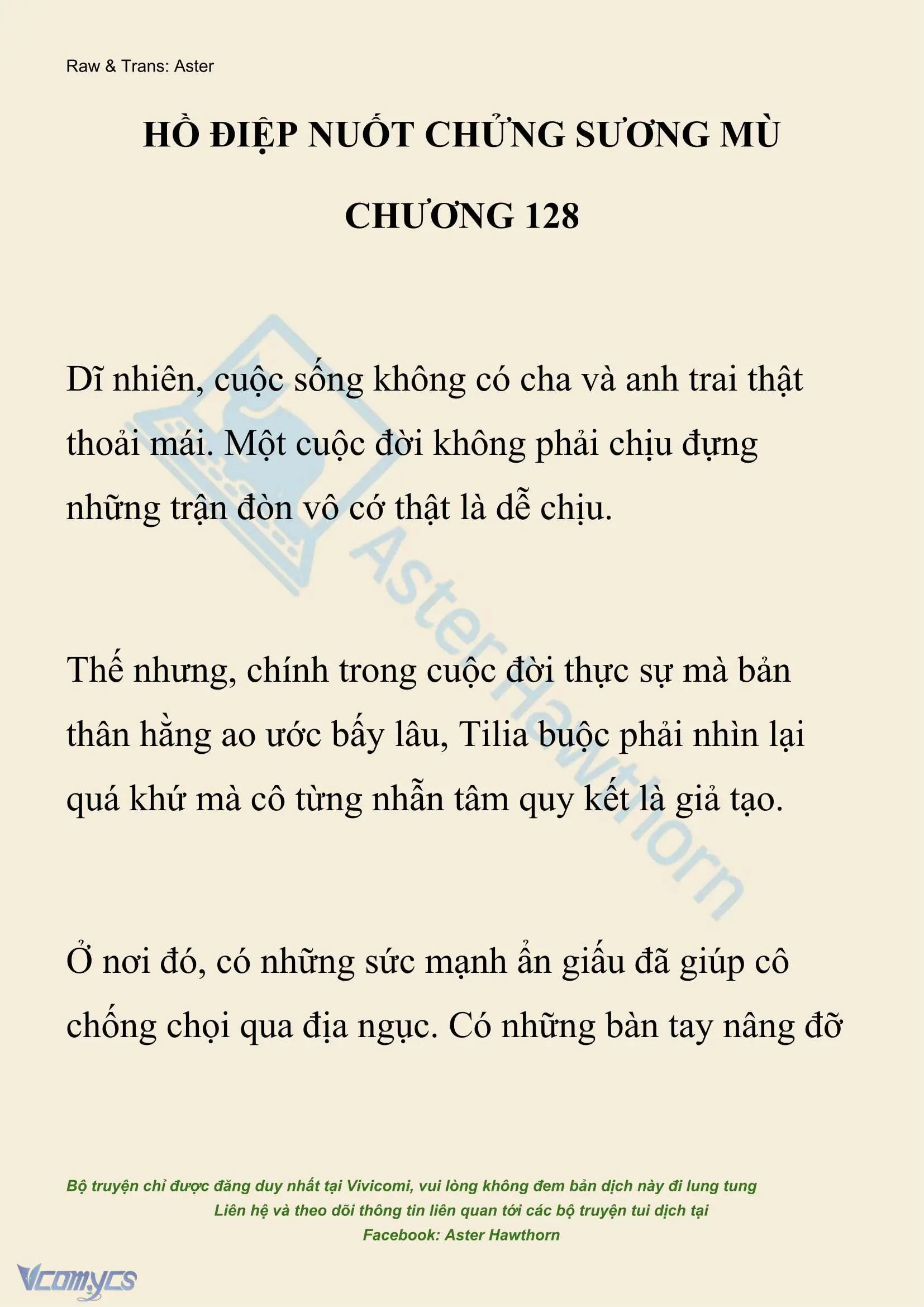 [NOVEL] Hồ Điệp Nuốt Chửng Sương Mù Chapter 128 - Trang 2