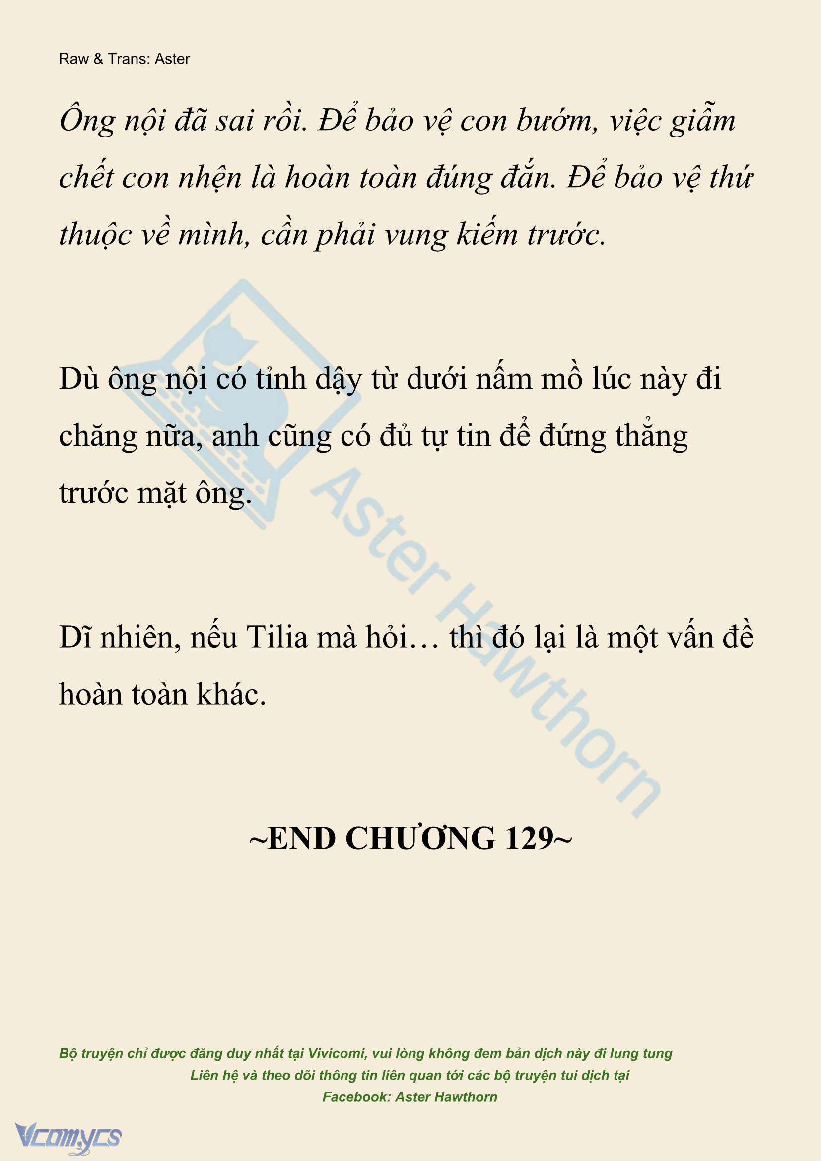 [NOVEL] Hồ Điệp Nuốt Chửng Sương Mù Chapter 129 - Trang 26