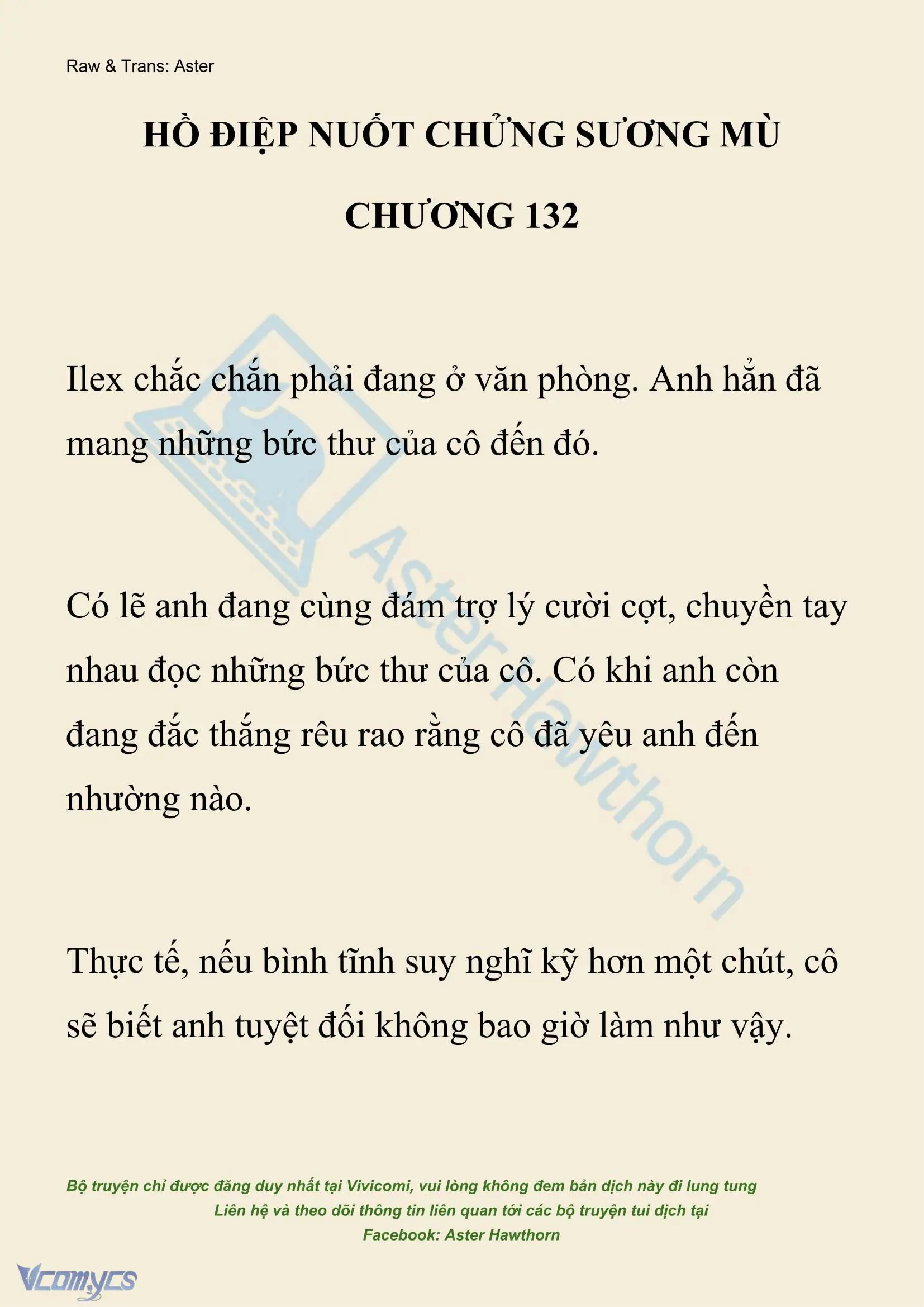 [NOVEL] Hồ Điệp Nuốt Chửng Sương Mù Chapter 132 - Trang 2
