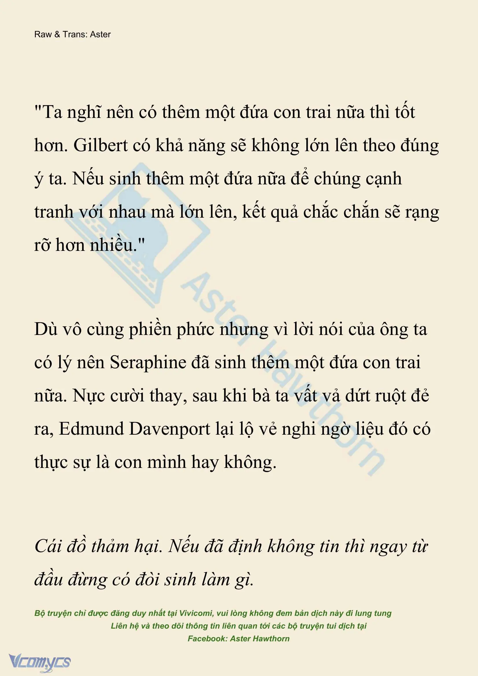[NOVEL] Hồ Điệp Nuốt Chửng Sương Mù Chapter 133 - Trang 6