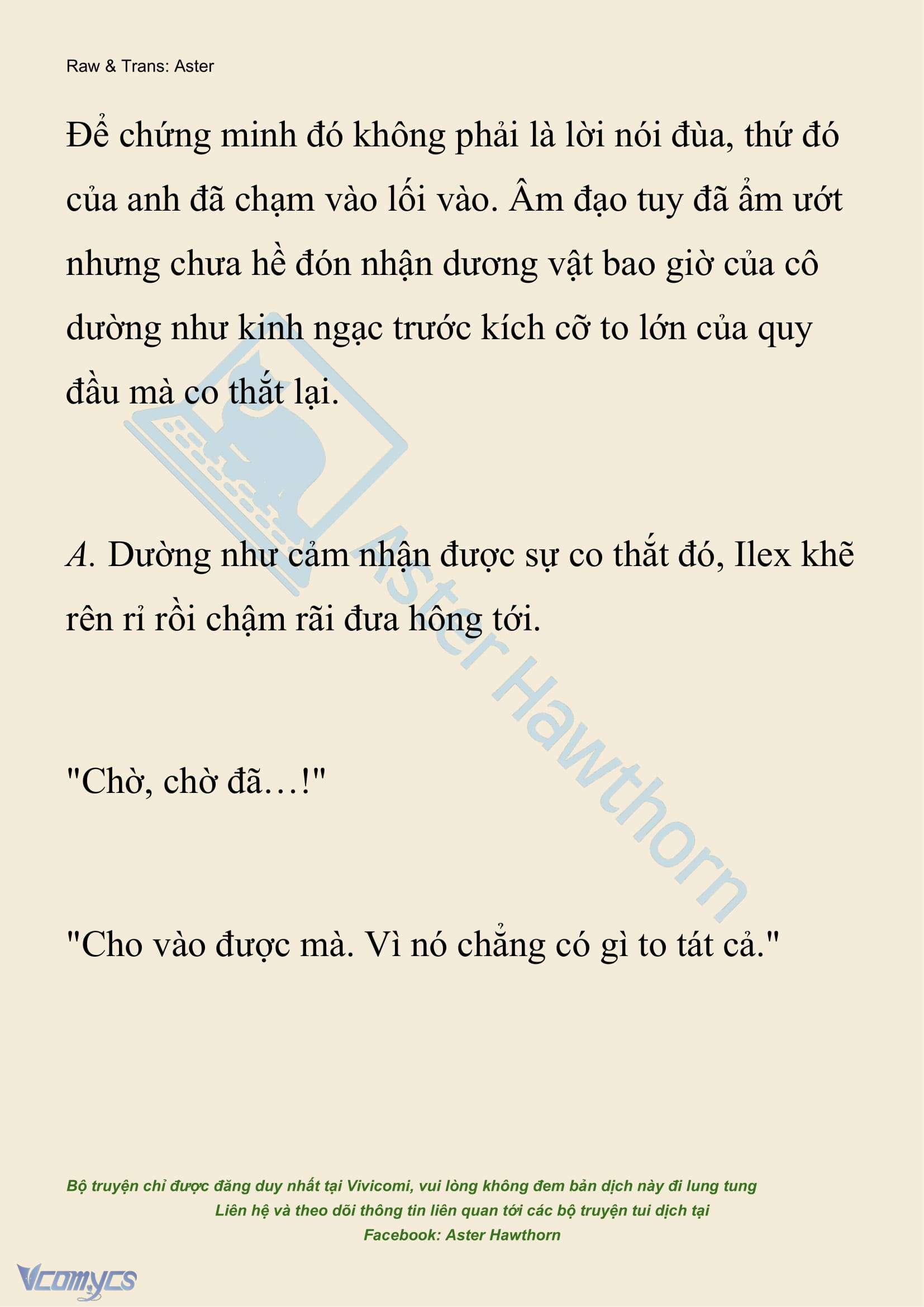 [NOVEL] Hồ Điệp Nuốt Chửng Sương Mù Chapter 15 - Trang 15