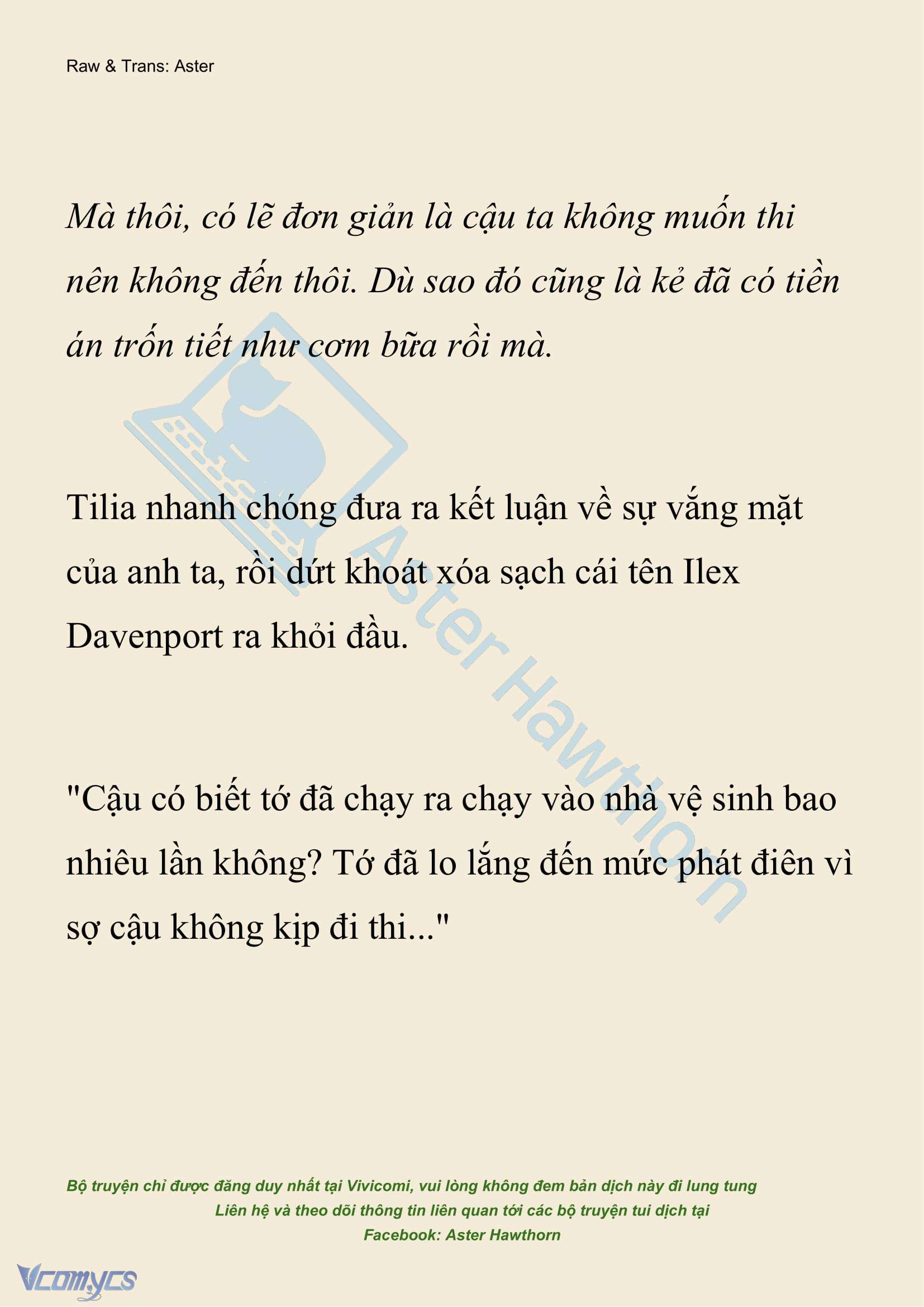 [NOVEL] Hồ Điệp Nuốt Chửng Sương Mù Chapter 19 - Trang 18