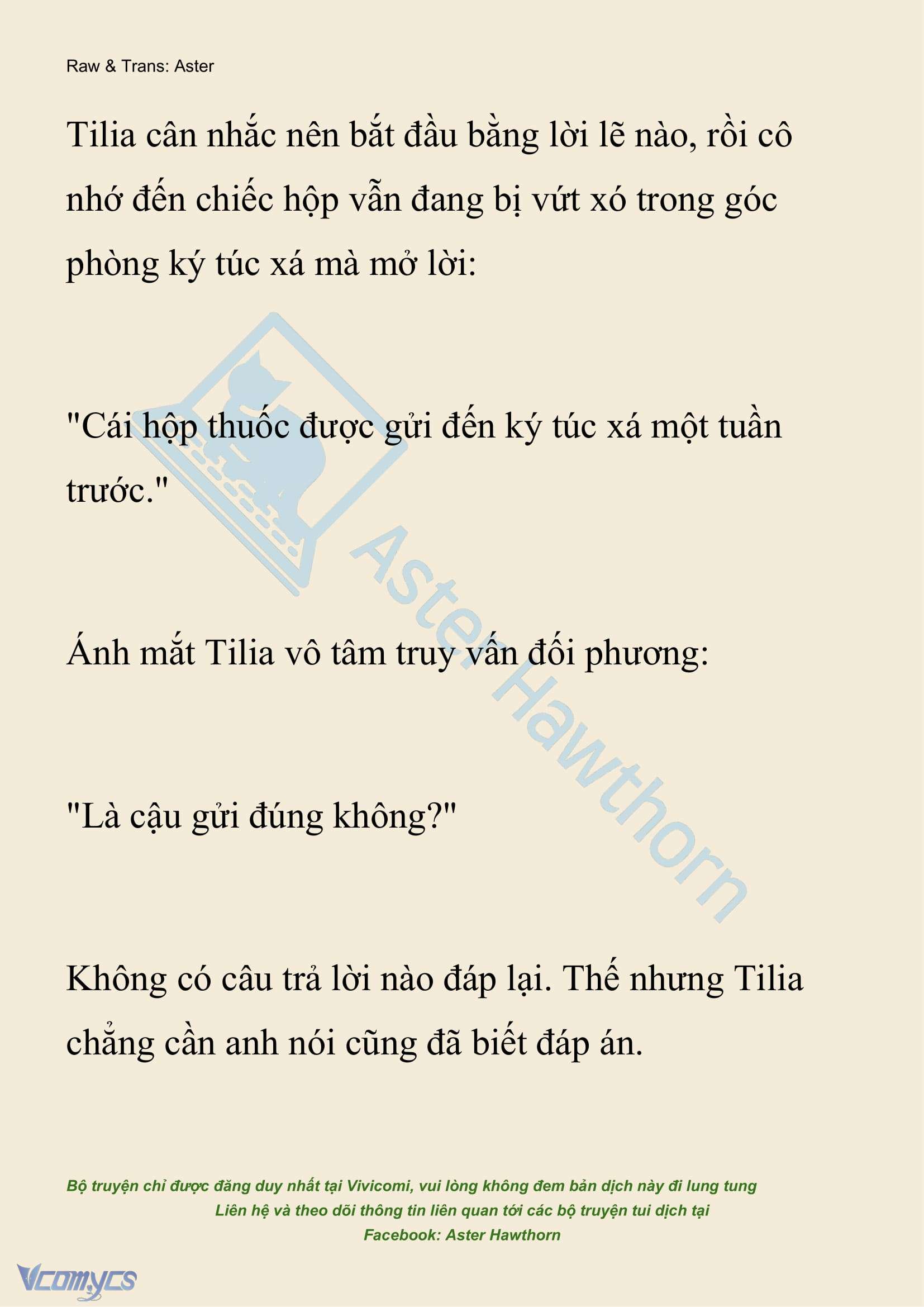[NOVEL] Hồ Điệp Nuốt Chửng Sương Mù Chapter 22 - Trang 10