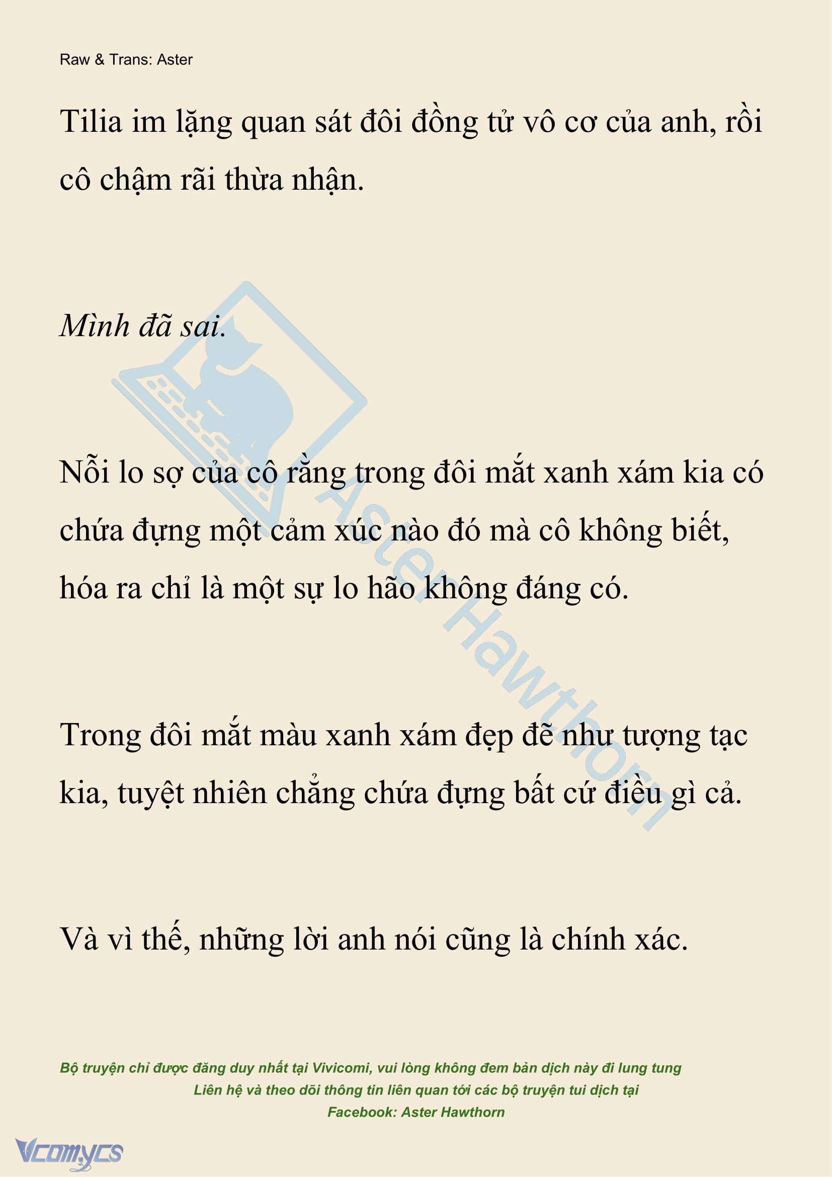 [NOVEL] Hồ Điệp Nuốt Chửng Sương Mù Chapter 23 - Trang 10