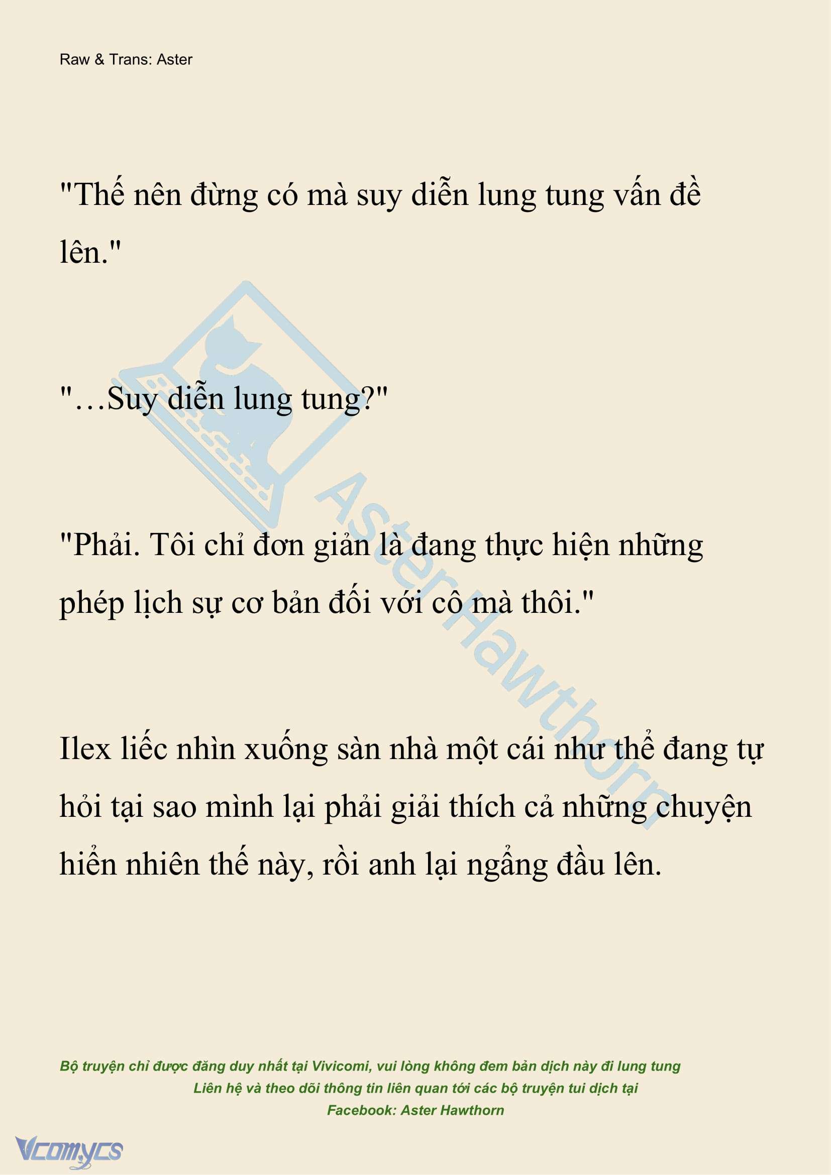 [NOVEL] Hồ Điệp Nuốt Chửng Sương Mù Chapter 23 - Trang 4