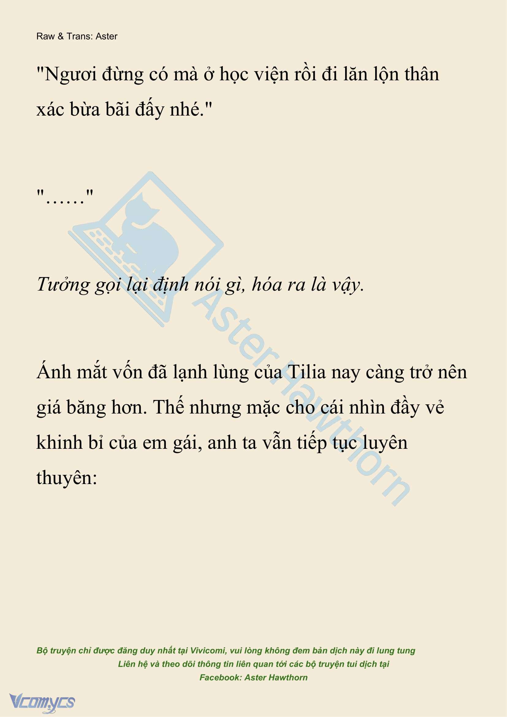[NOVEL] Hồ Điệp Nuốt Chửng Sương Mù Chapter 25 - Trang 12