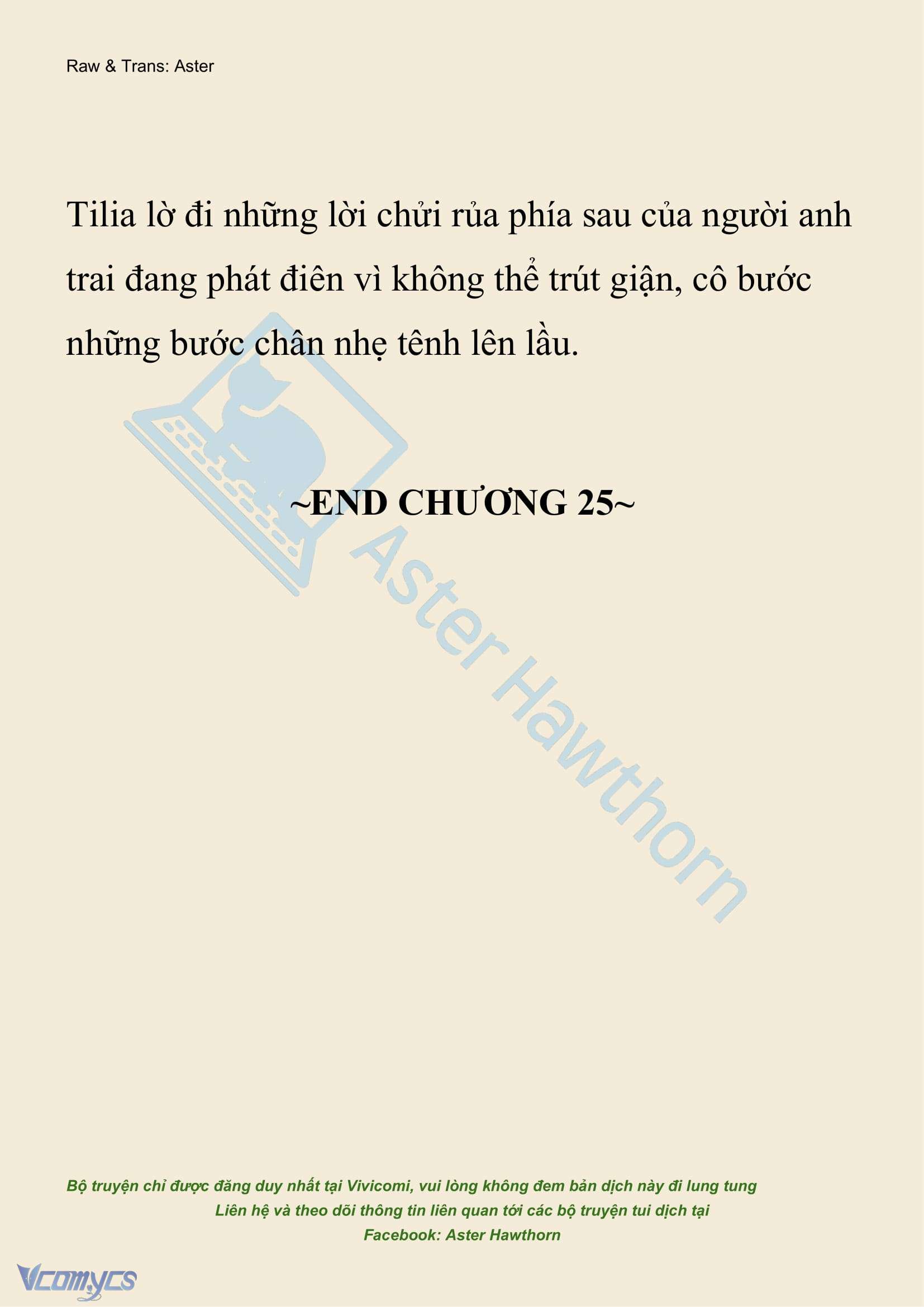 [NOVEL] Hồ Điệp Nuốt Chửng Sương Mù Chapter 25 - Trang 25