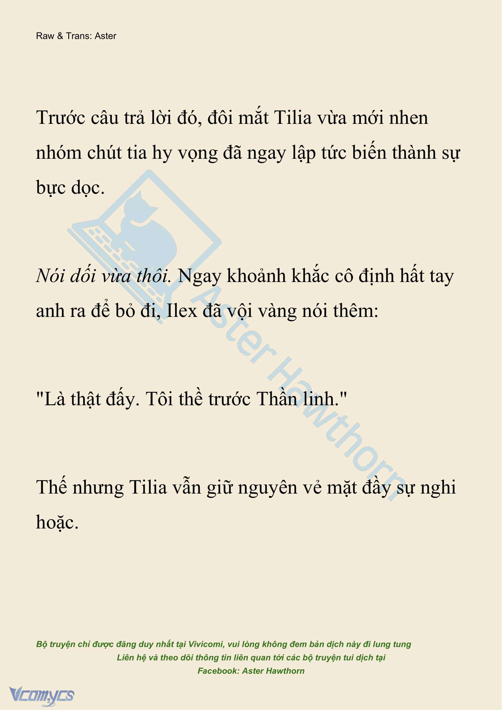 [NOVEL] Hồ Điệp Nuốt Chửng Sương Mù Chapter 29 - Trang 3