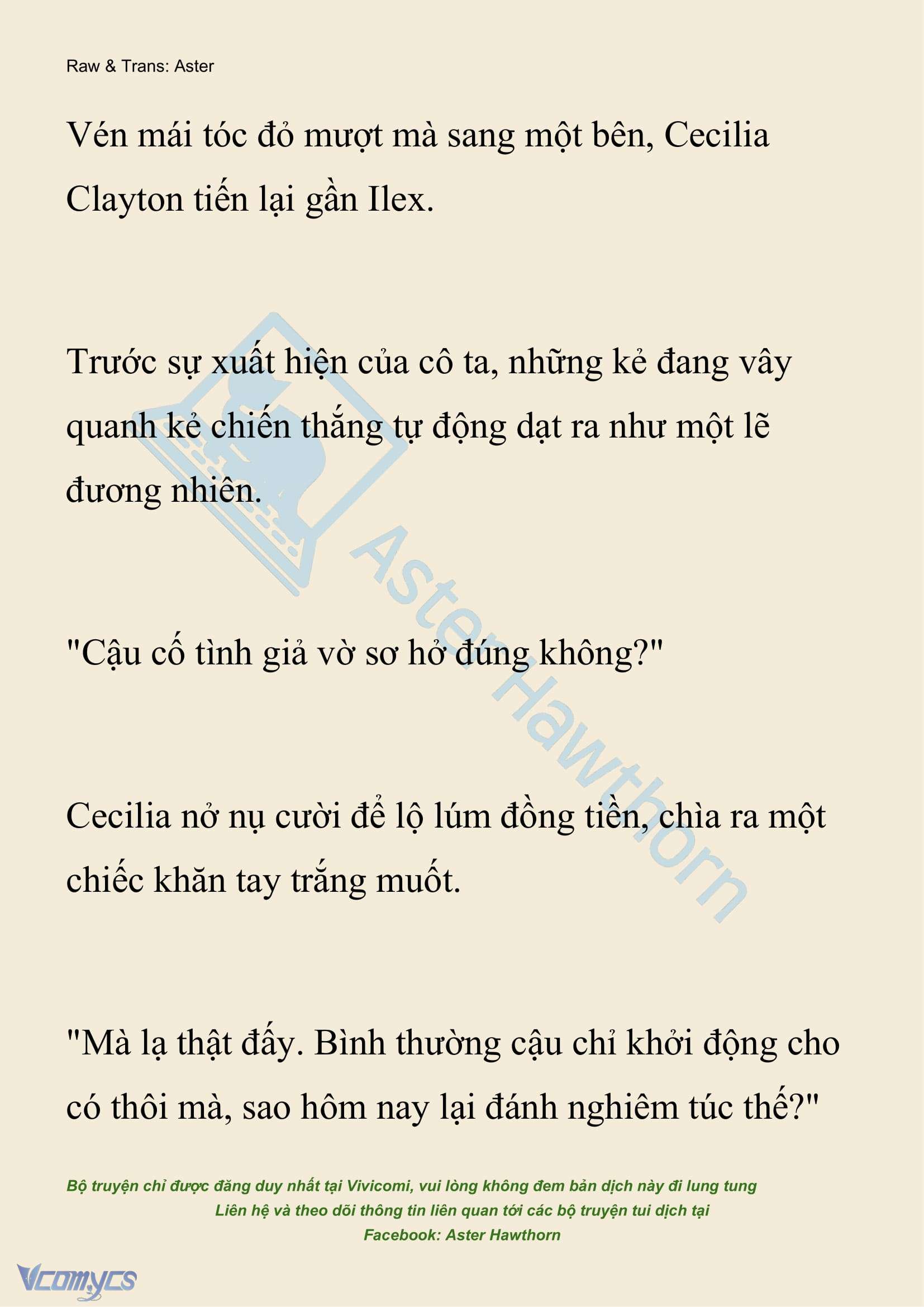 [NOVEL] Hồ Điệp Nuốt Chửng Sương Mù Chapter 3 - Trang 9