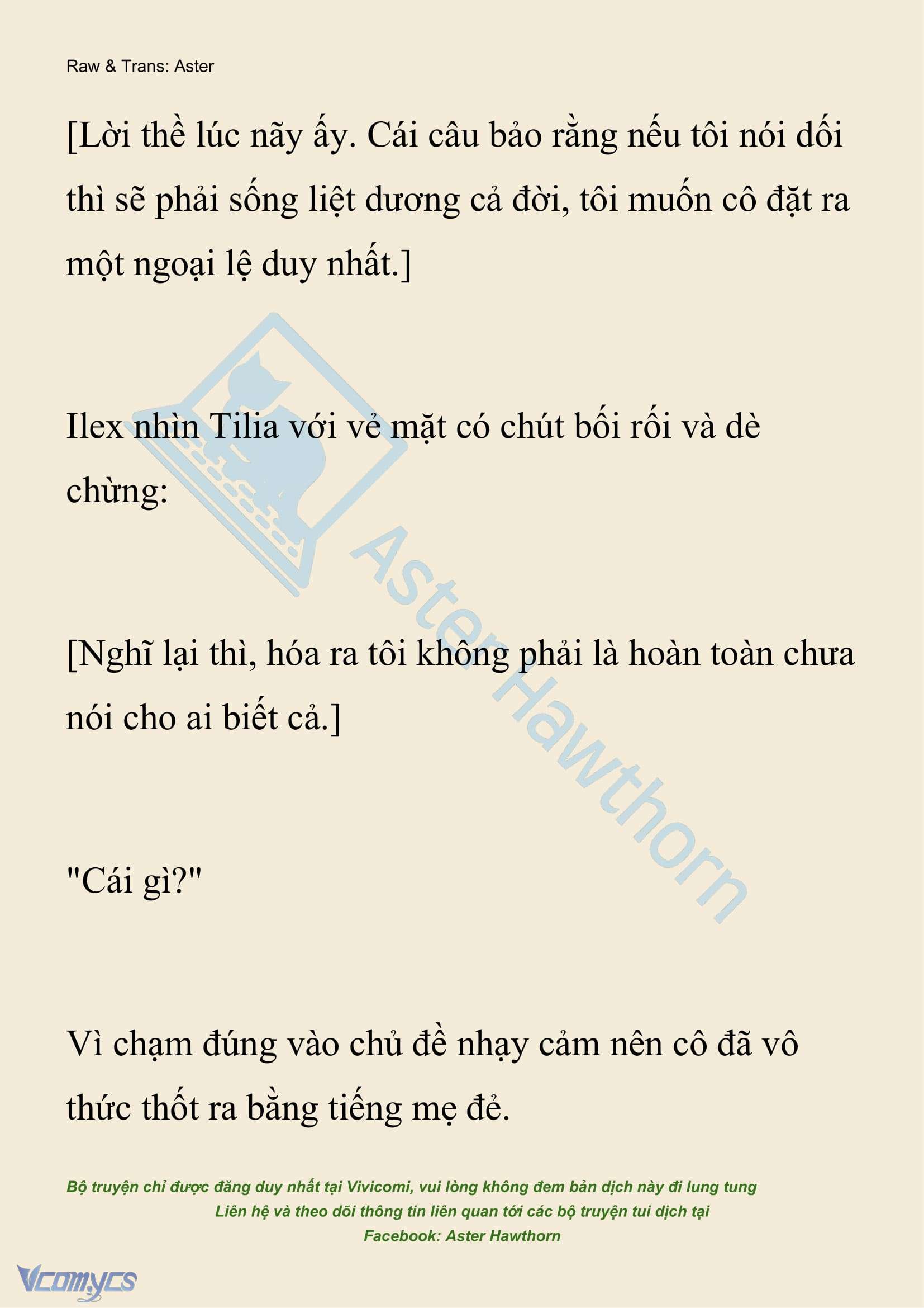 [NOVEL] Hồ Điệp Nuốt Chửng Sương Mù Chapter 30 - Trang 7
