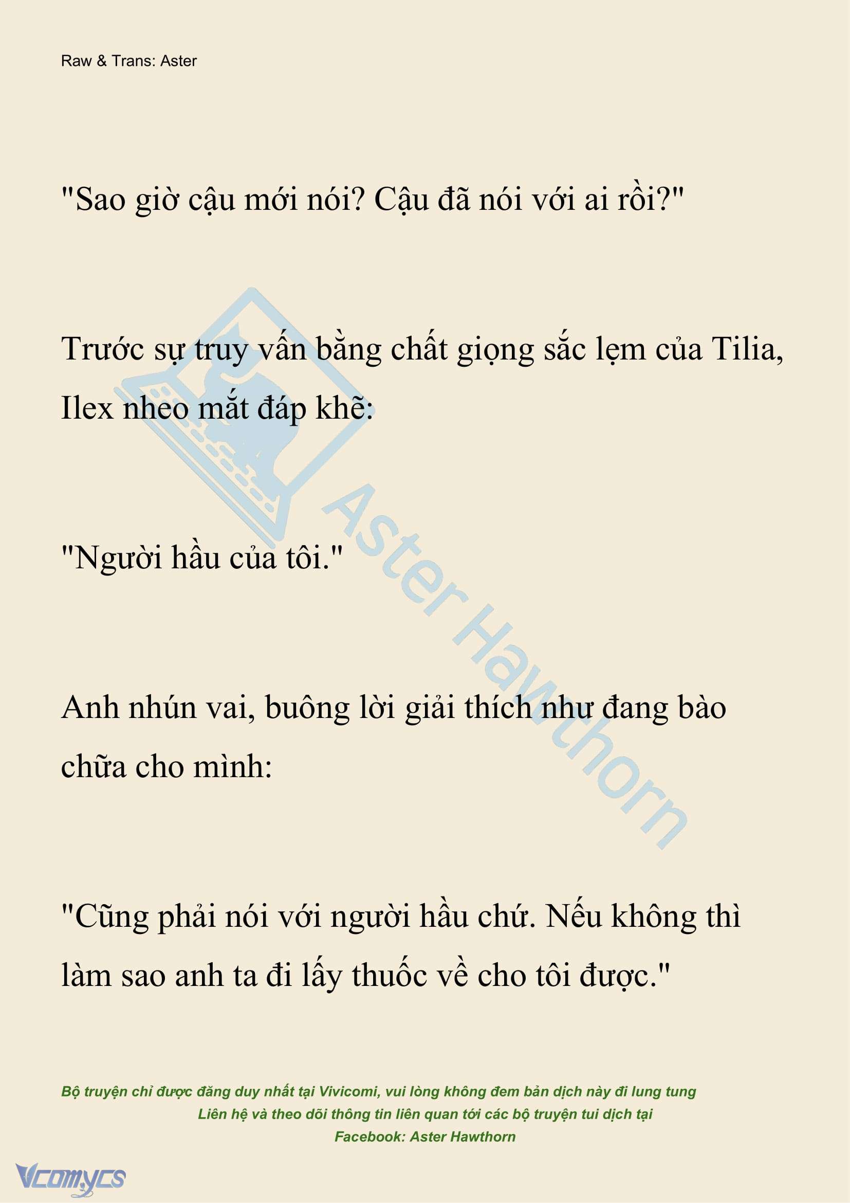 [NOVEL] Hồ Điệp Nuốt Chửng Sương Mù Chapter 30 - Trang 8