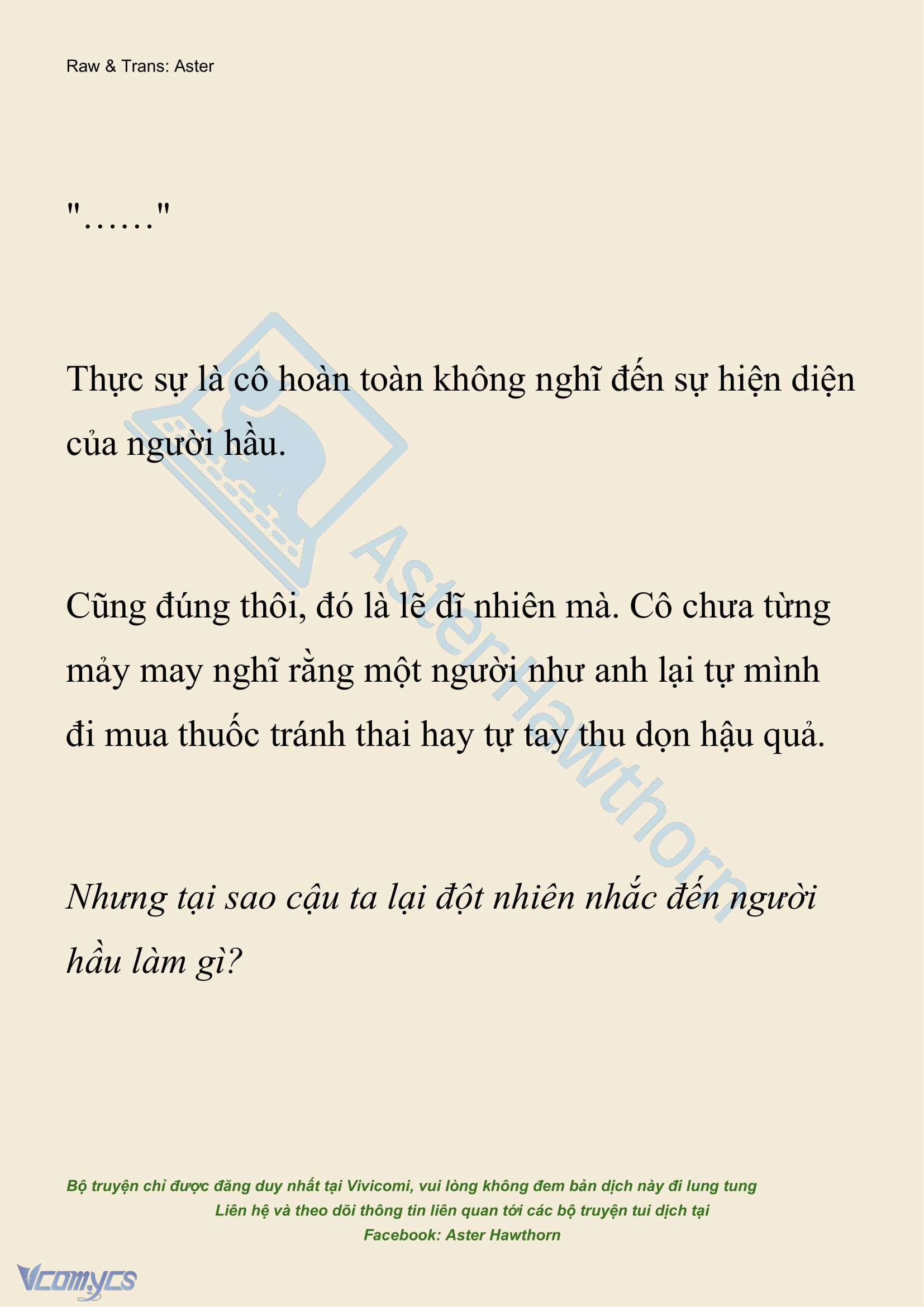 [NOVEL] Hồ Điệp Nuốt Chửng Sương Mù Chapter 30 - Trang 9