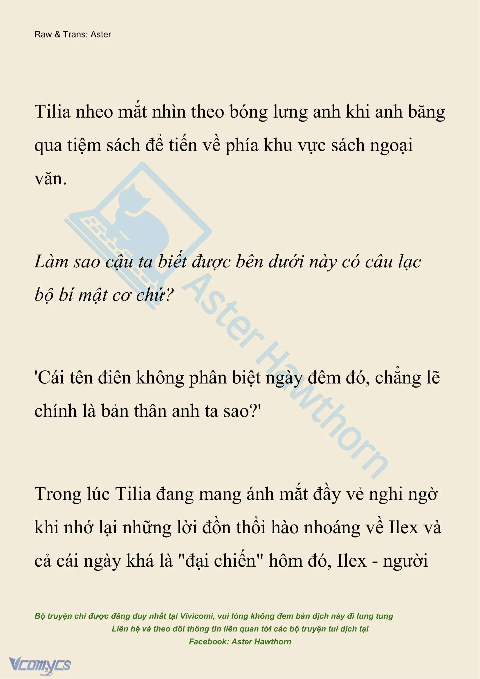 [NOVEL] Hồ Điệp Nuốt Chửng Sương Mù Chapter 31 - Trang 10