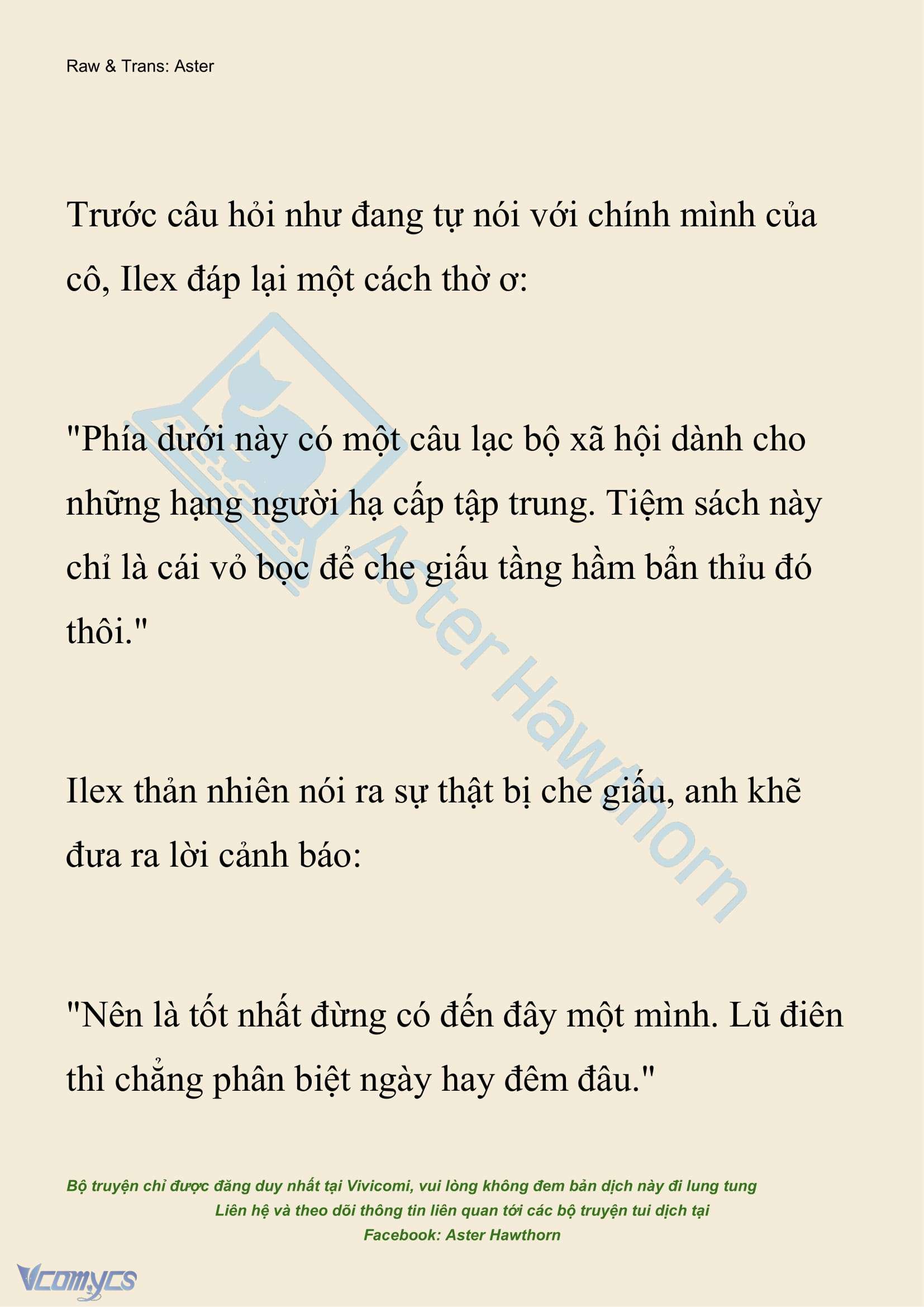 [NOVEL] Hồ Điệp Nuốt Chửng Sương Mù Chapter 31 - Trang 9