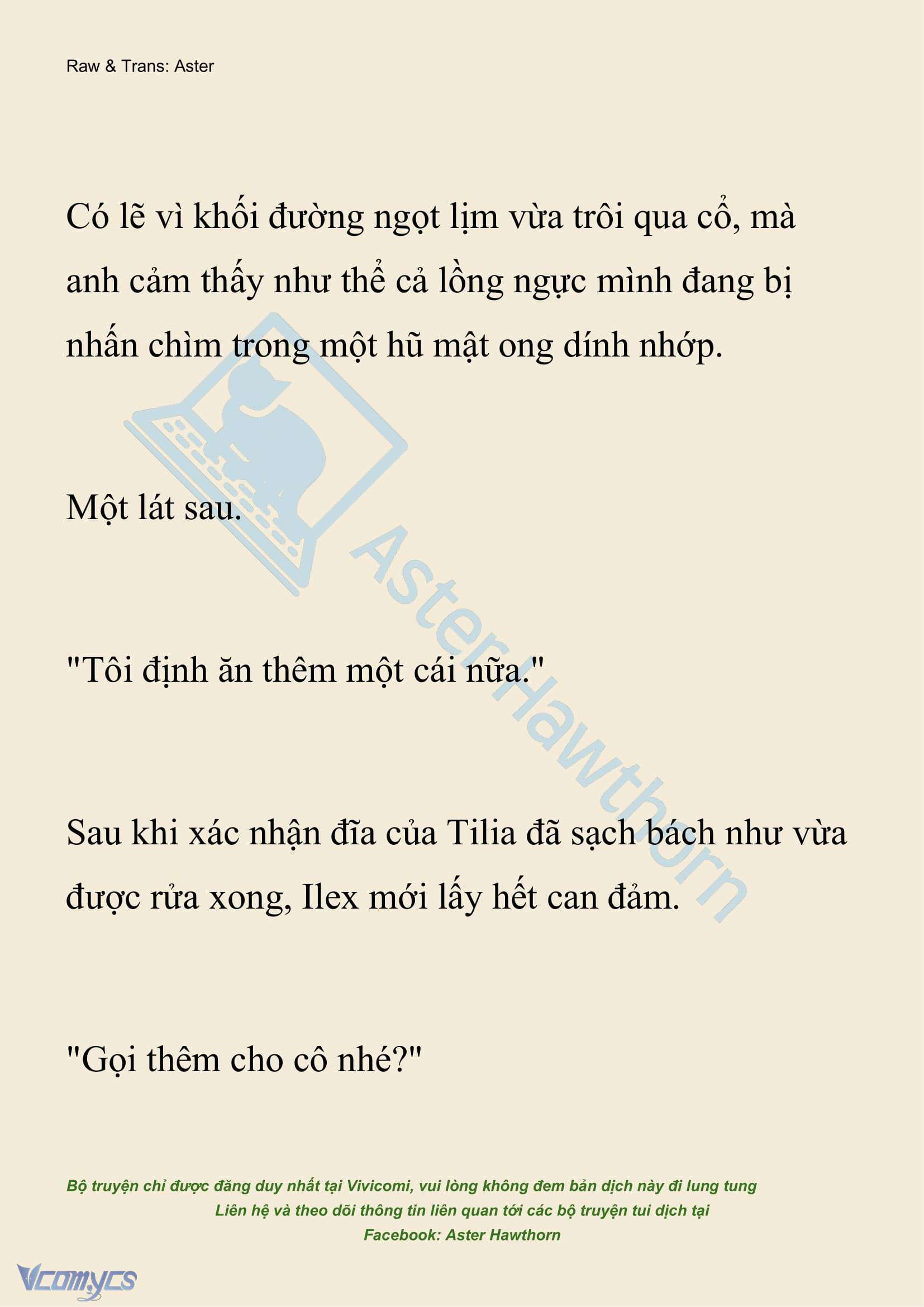 [NOVEL] Hồ Điệp Nuốt Chửng Sương Mù Chapter 33 - Trang 7