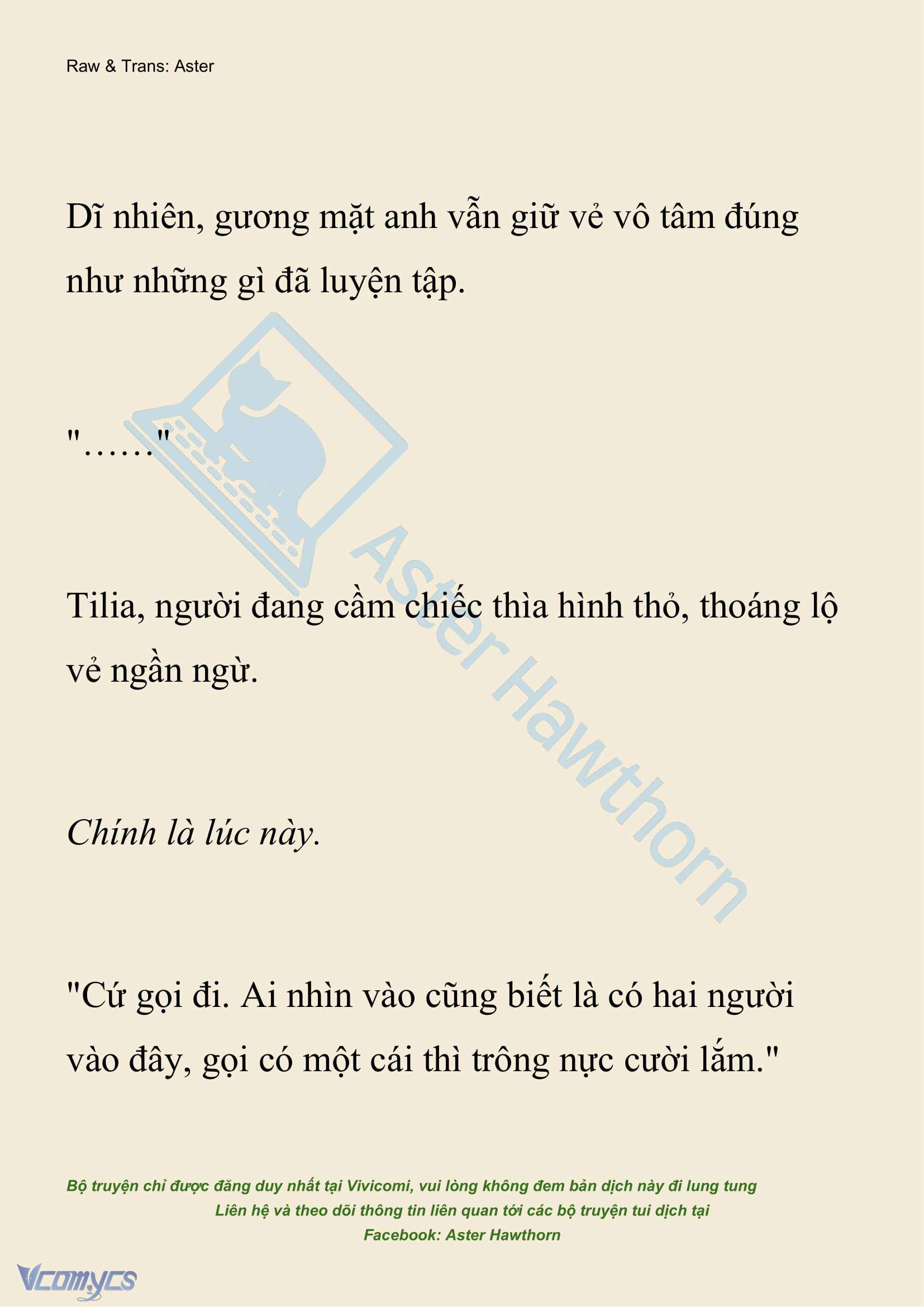 [NOVEL] Hồ Điệp Nuốt Chửng Sương Mù Chapter 33 - Trang 8