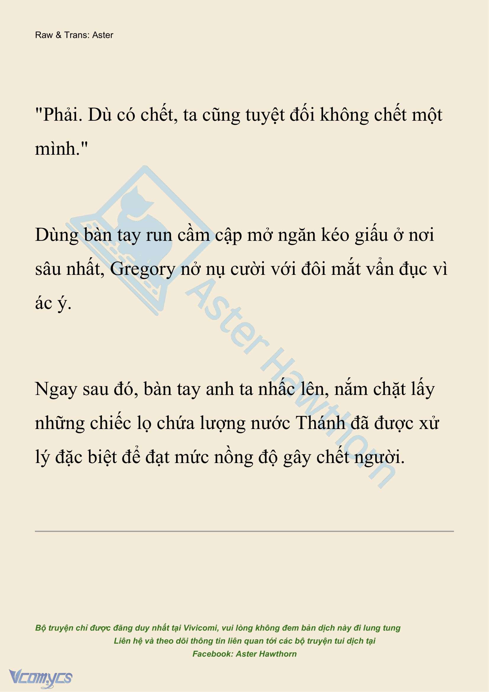 [NOVEL] Hồ Điệp Nuốt Chửng Sương Mù Chapter 34 - Trang 7