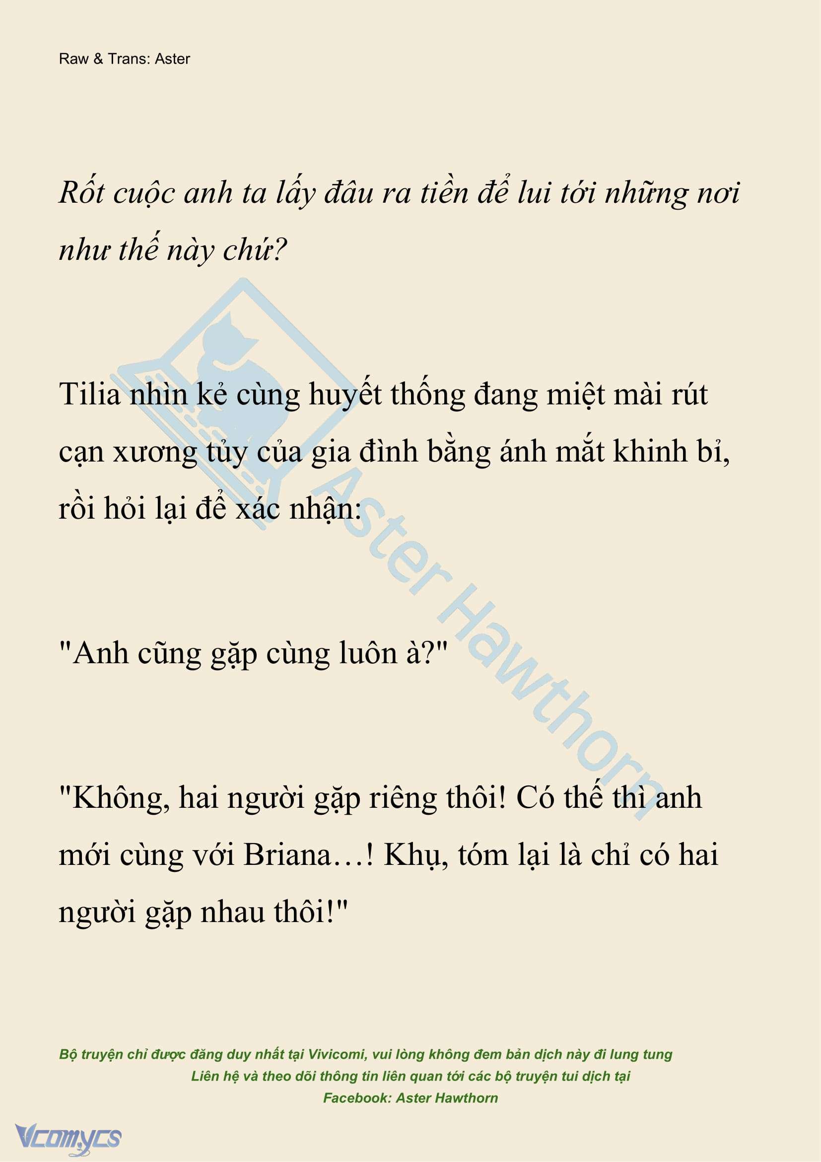 [NOVEL] Hồ Điệp Nuốt Chửng Sương Mù Chapter 35 - Trang 8