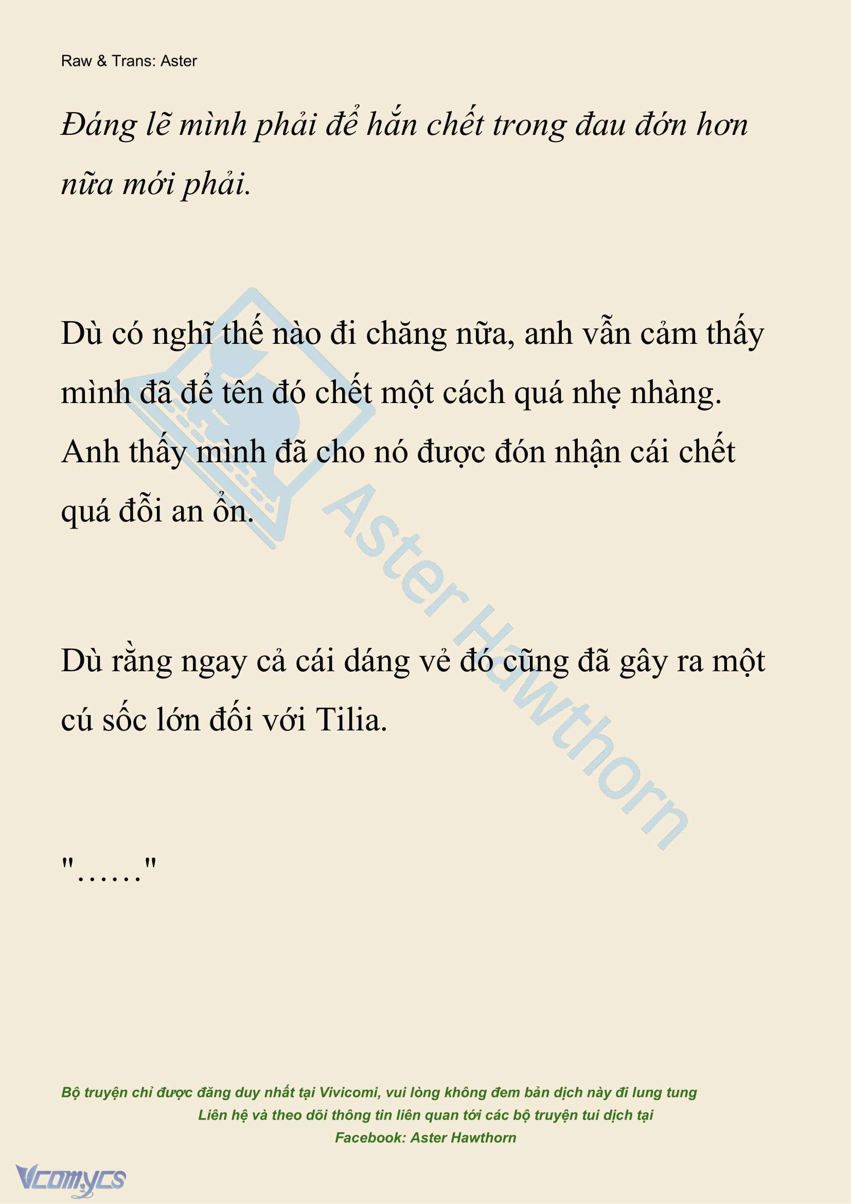 [NOVEL] Hồ Điệp Nuốt Chửng Sương Mù Chapter 39 - Trang 8