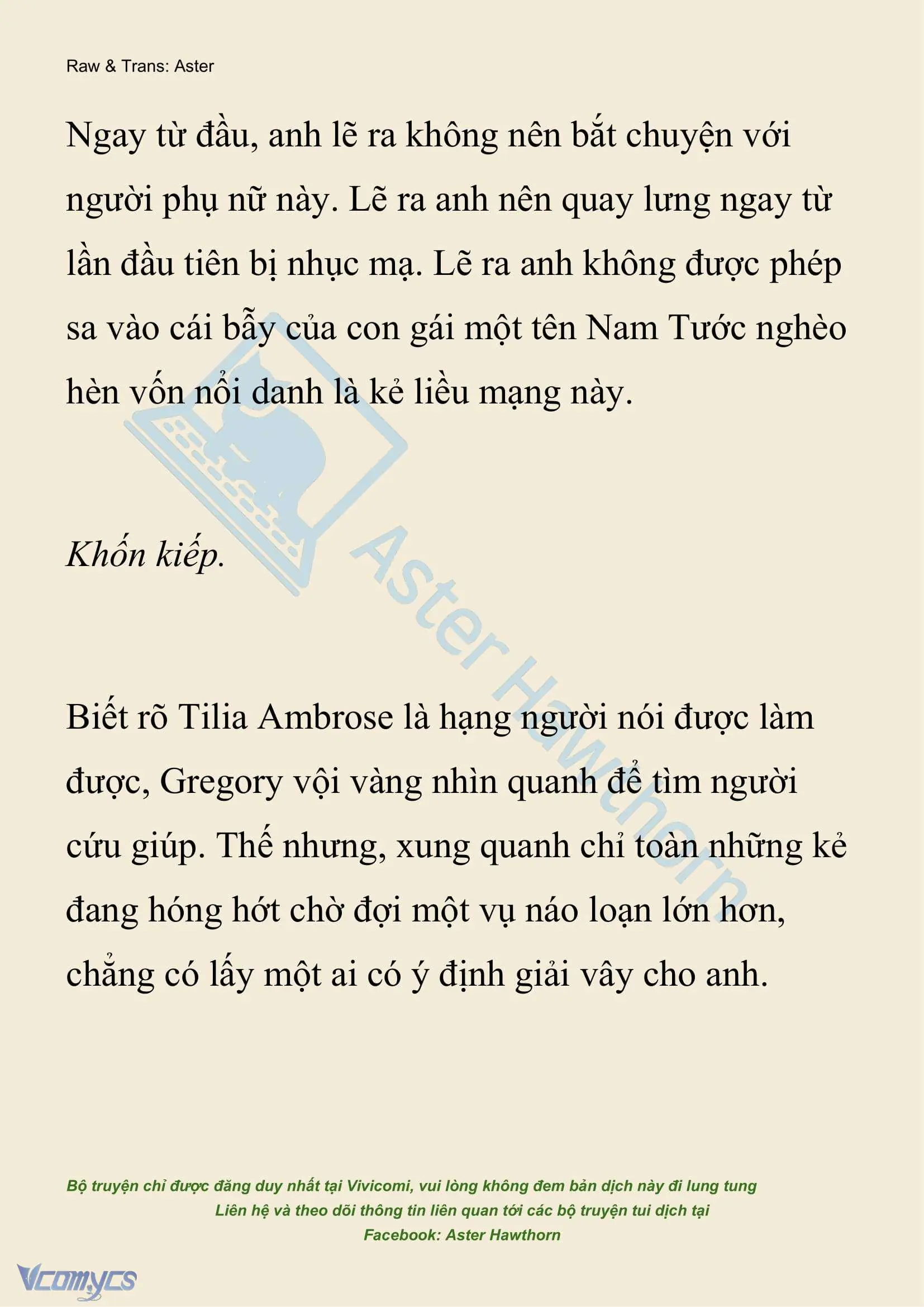 [NOVEL] Hồ Điệp Nuốt Chửng Sương Mù Chapter 4 - Trang 5