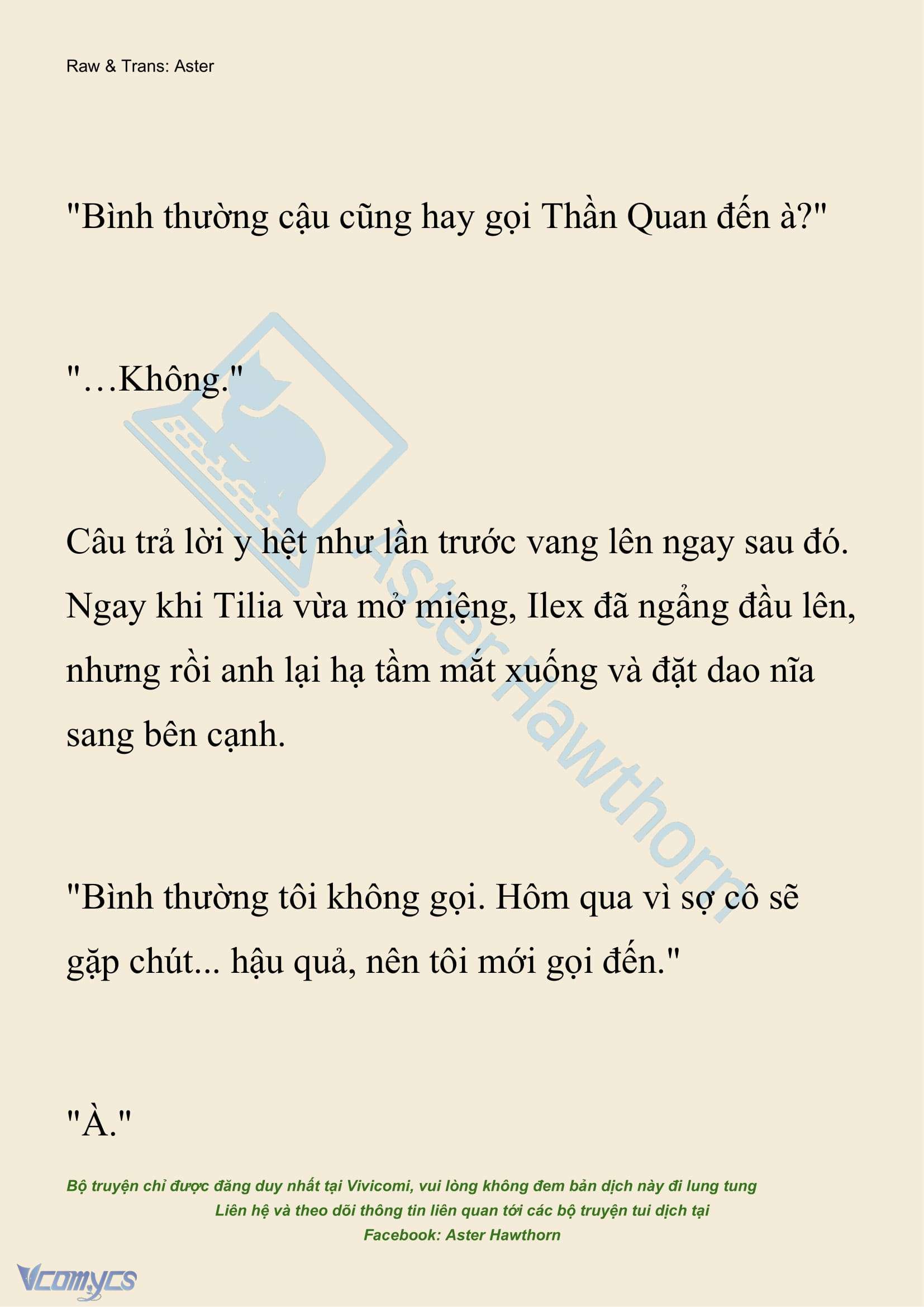 [NOVEL] Hồ Điệp Nuốt Chửng Sương Mù Chapter 46 - Trang 11