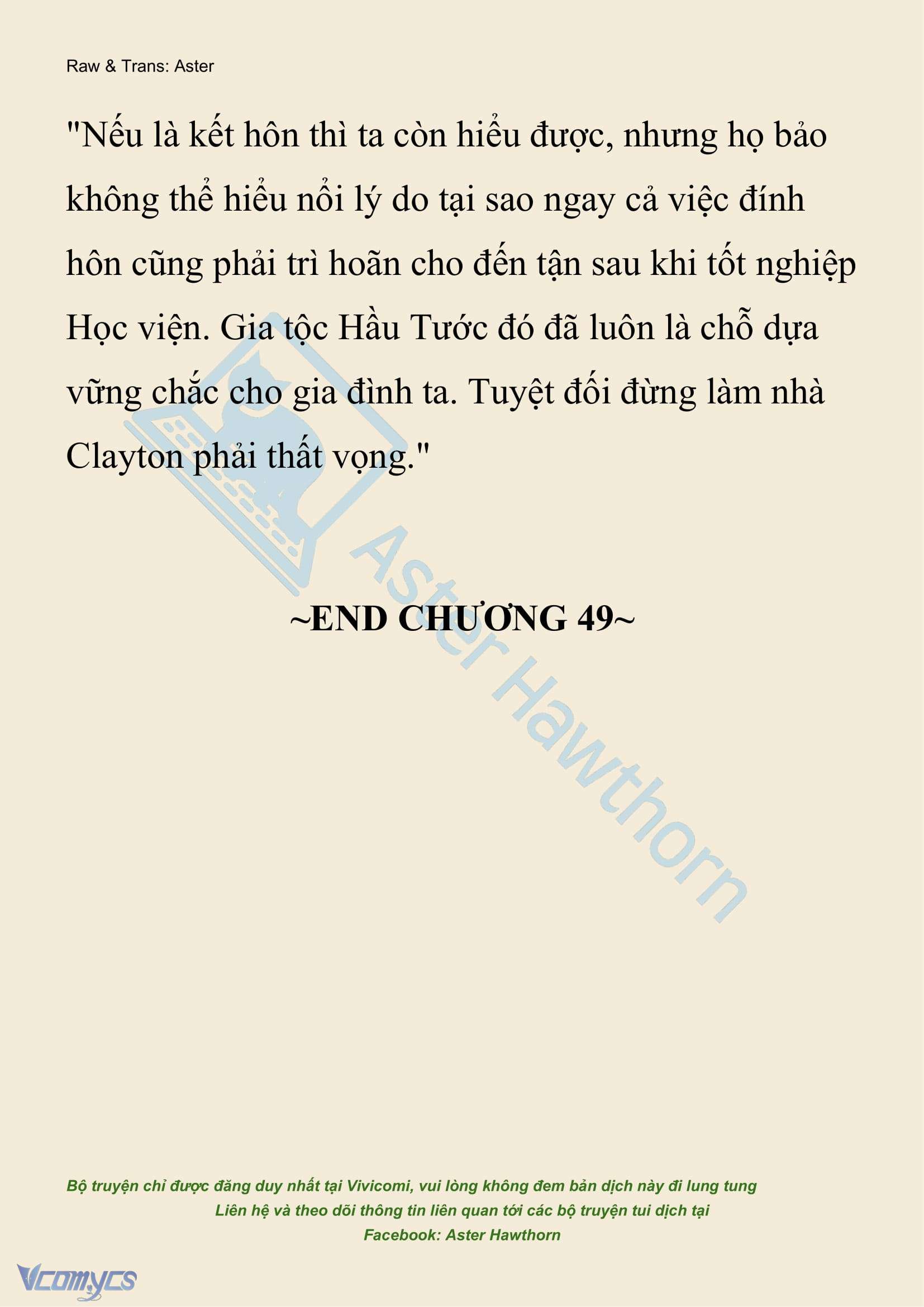 [NOVEL] Hồ Điệp Nuốt Chửng Sương Mù Chapter 49 - Trang 27