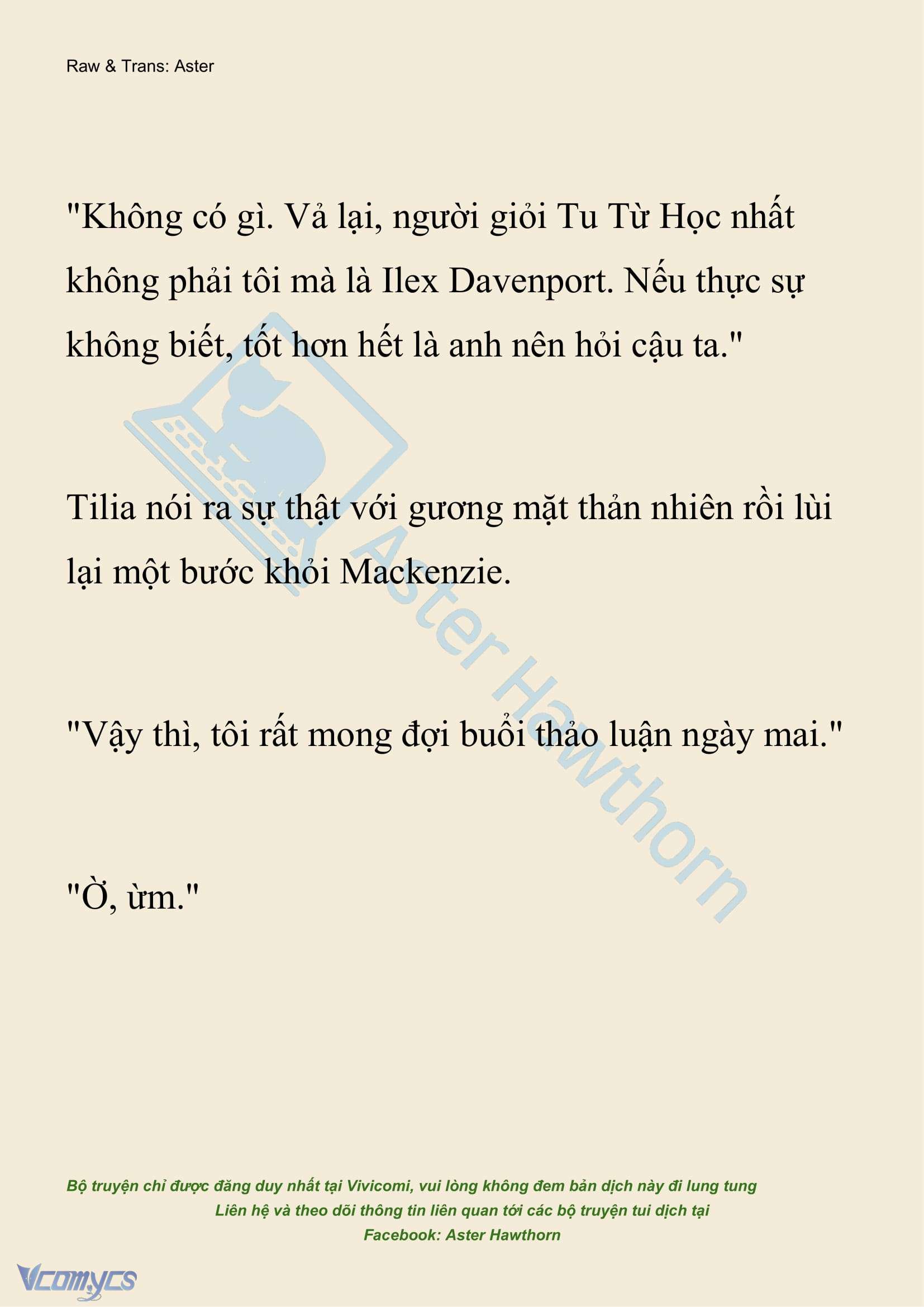 [NOVEL] Hồ Điệp Nuốt Chửng Sương Mù Chapter 58 - Trang 16