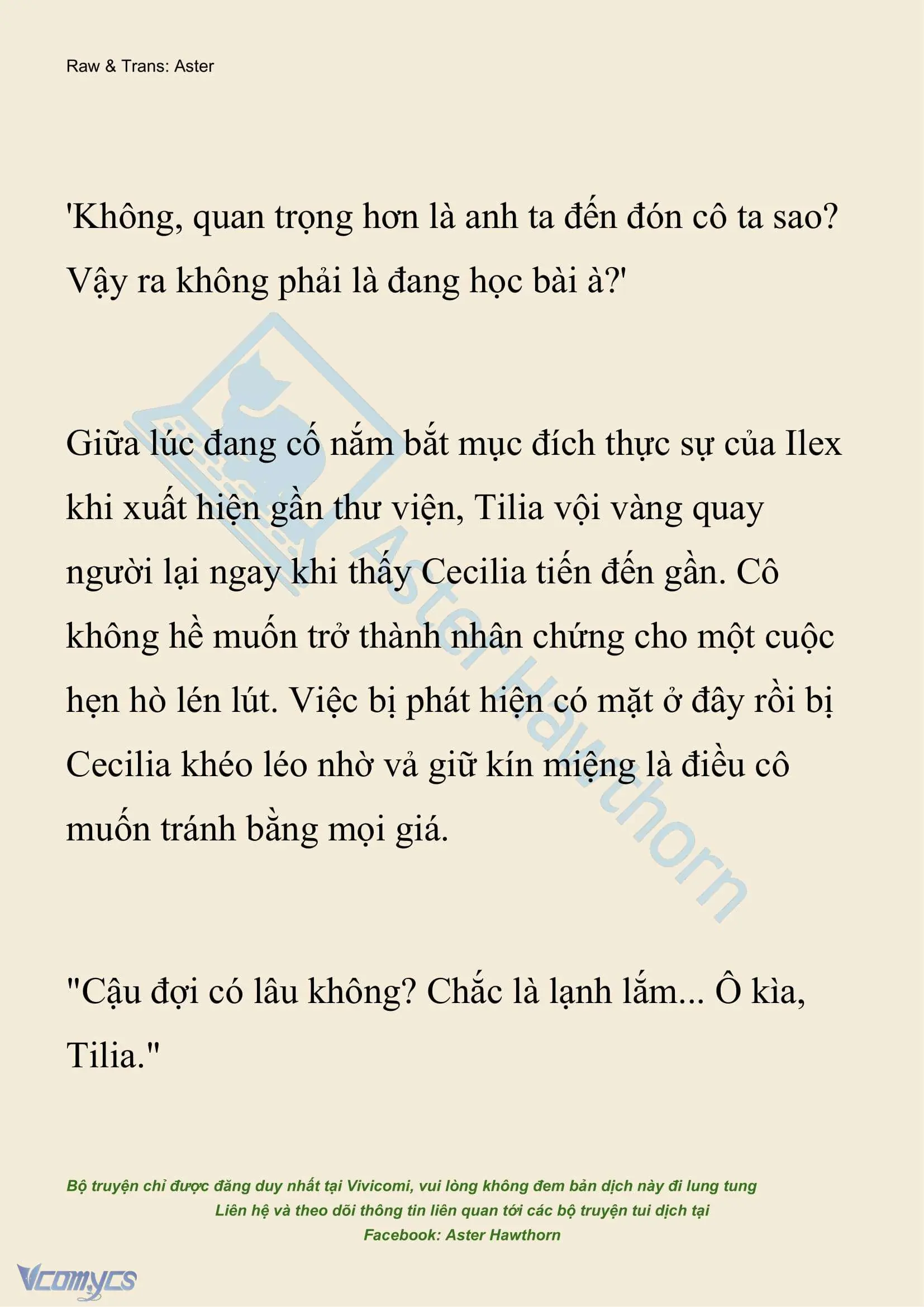 [NOVEL] Hồ Điệp Nuốt Chửng Sương Mù Chapter 6 - Trang 3