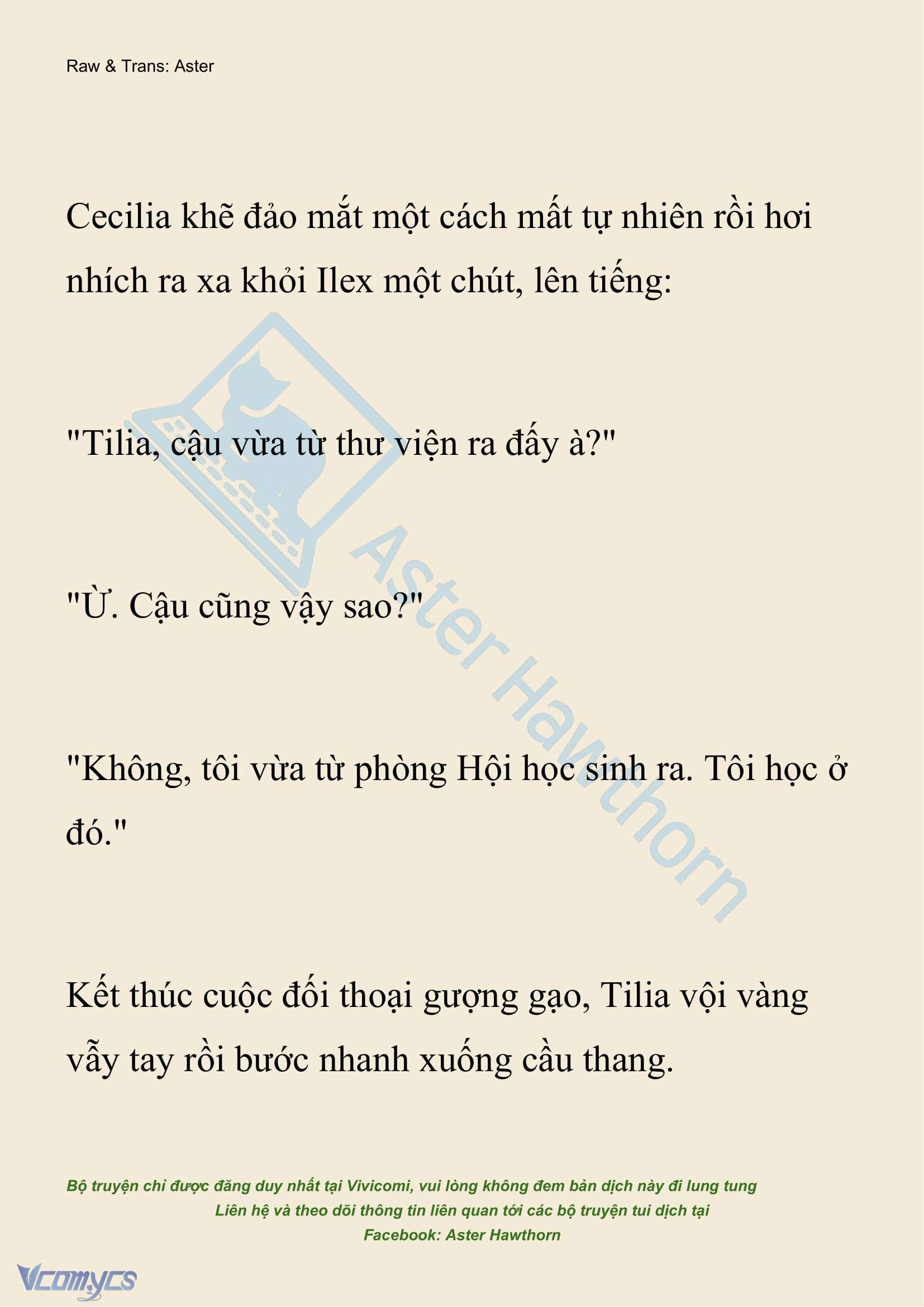 [NOVEL] Hồ Điệp Nuốt Chửng Sương Mù Chapter 6 - Trang 5