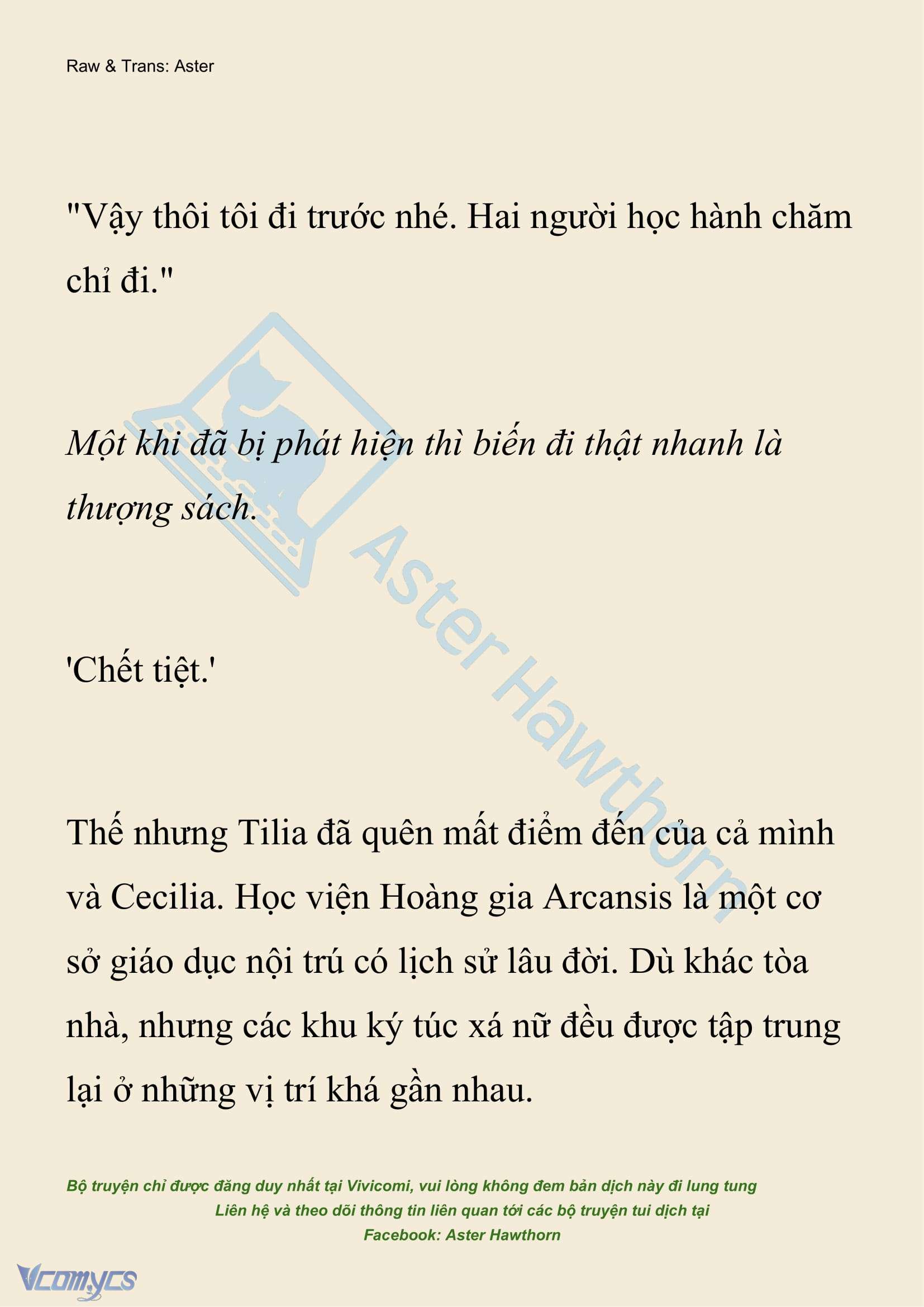 [NOVEL] Hồ Điệp Nuốt Chửng Sương Mù Chapter 6 - Trang 6