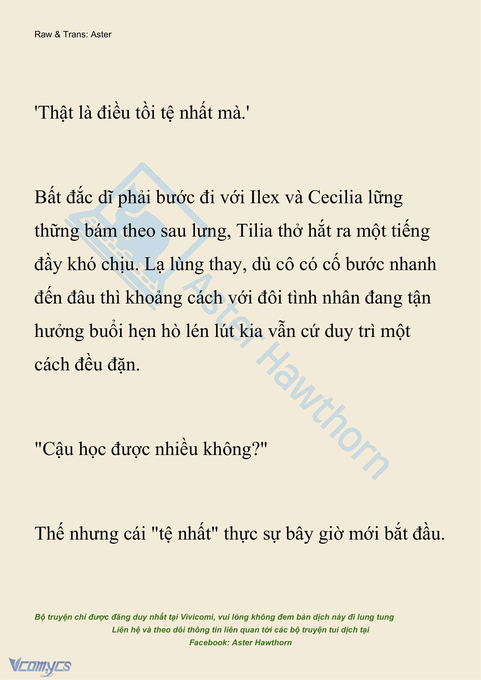 [NOVEL] Hồ Điệp Nuốt Chửng Sương Mù Chapter 6 - Trang 7