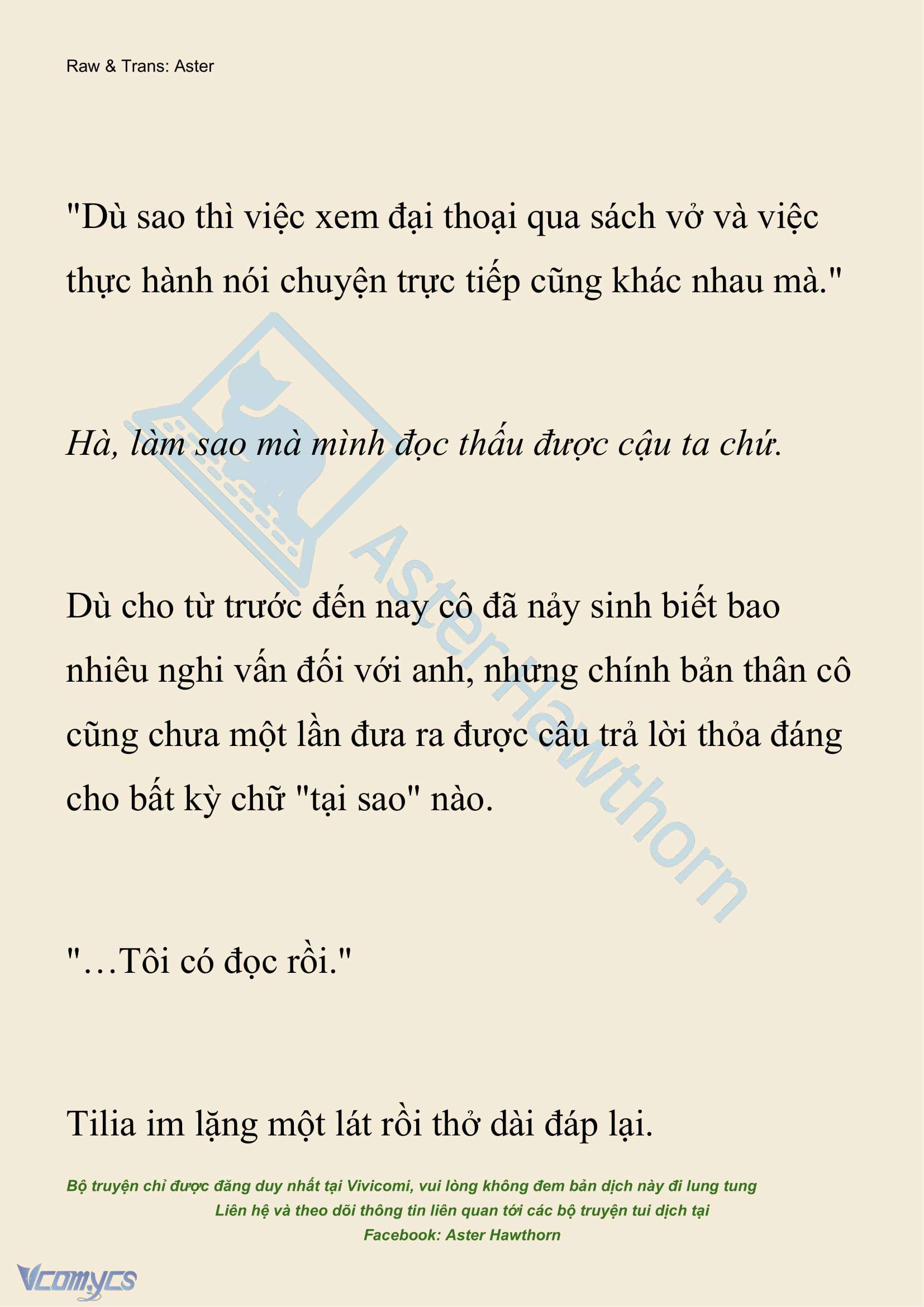 [NOVEL] Hồ Điệp Nuốt Chửng Sương Mù Chapter 60 - Trang 6