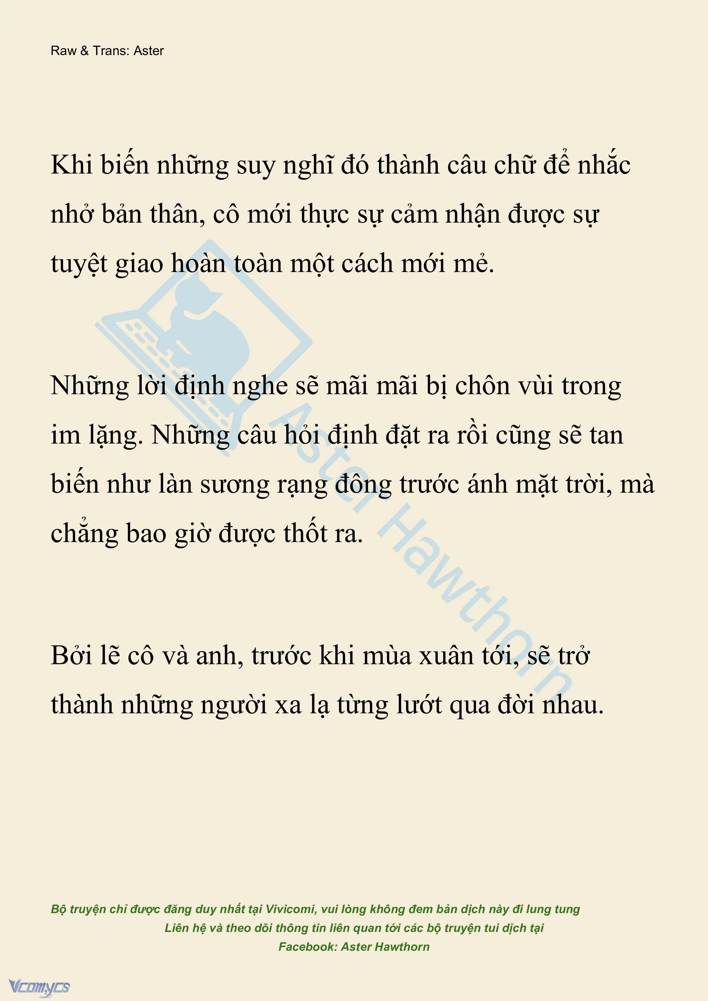 [NOVEL] Hồ Điệp Nuốt Chửng Sương Mù Chapter 65 - Trang 7