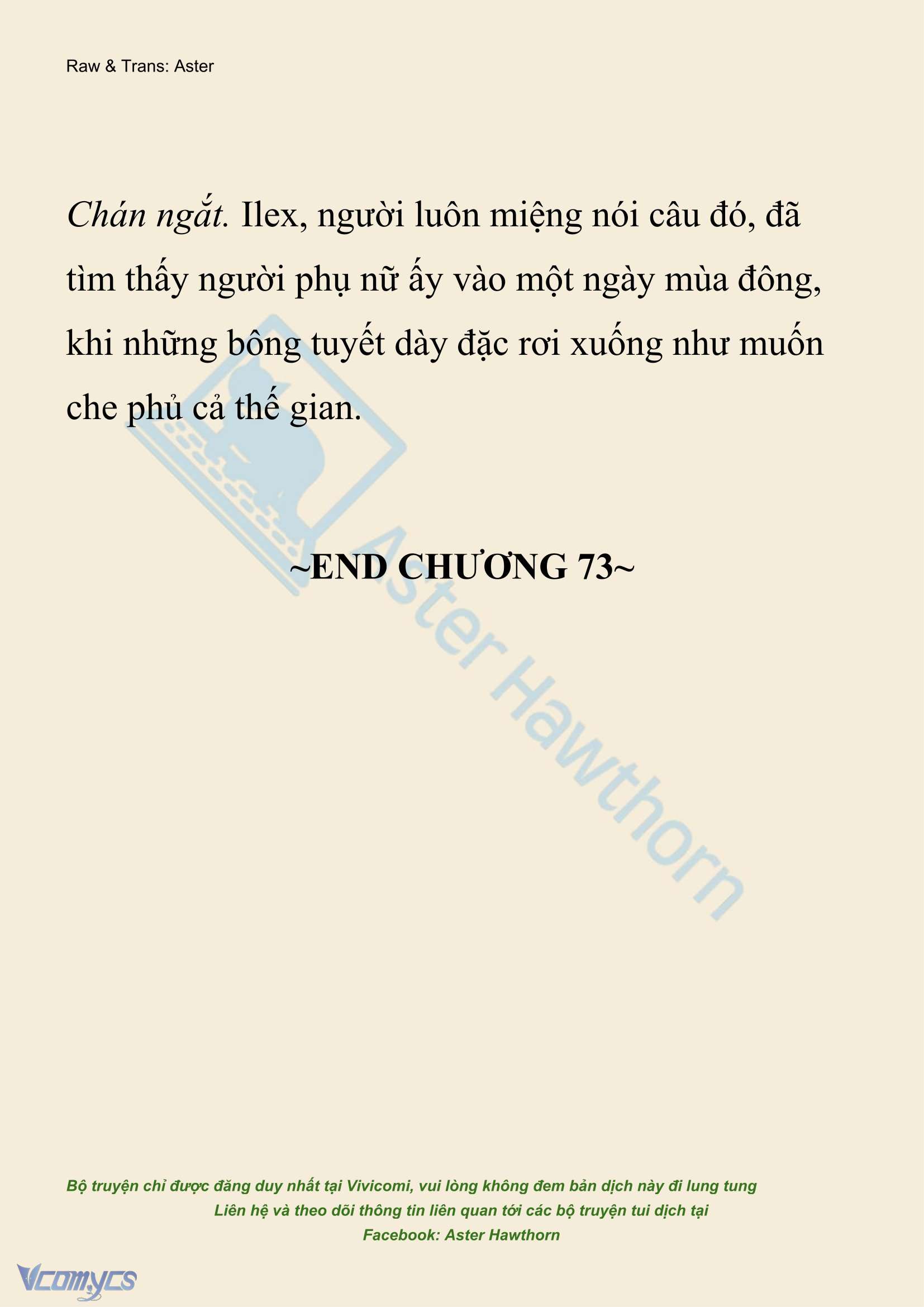 [NOVEL] Hồ Điệp Nuốt Chửng Sương Mù Chapter 73 - Trang 26