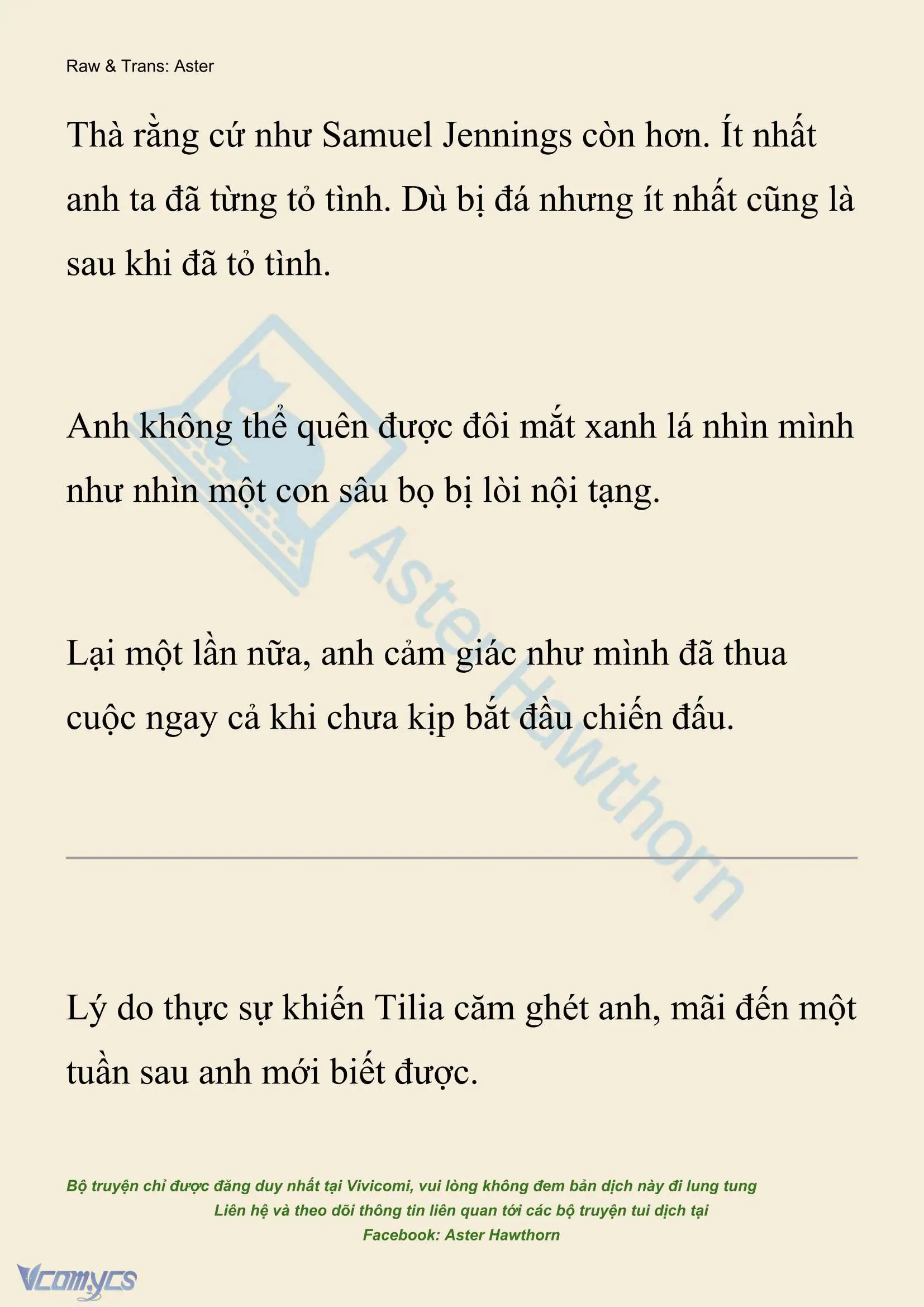 [NOVEL] Hồ Điệp Nuốt Chửng Sương Mù Chapter 77 - Trang 10