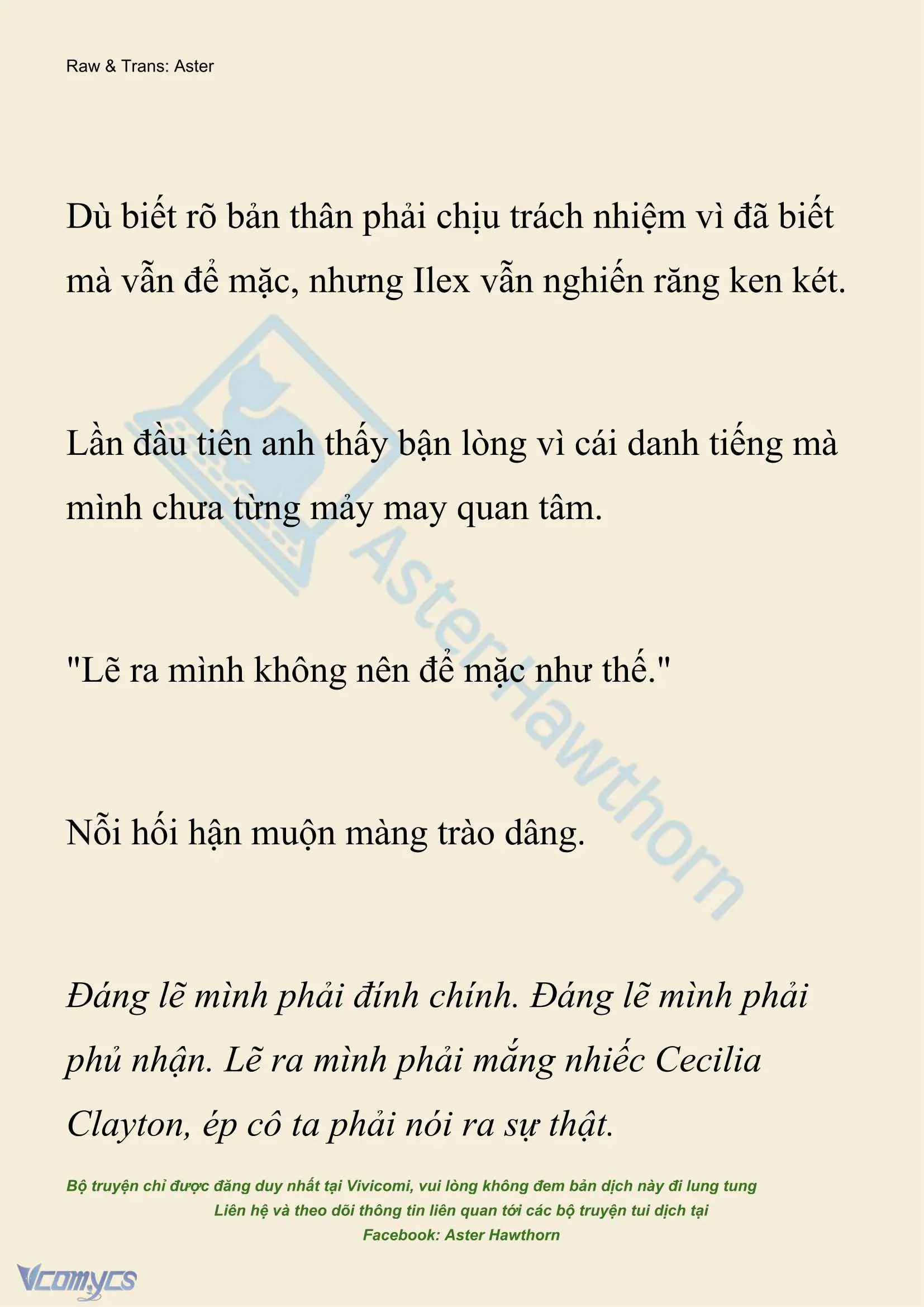 [NOVEL] Hồ Điệp Nuốt Chửng Sương Mù Chapter 77 - Trang 15