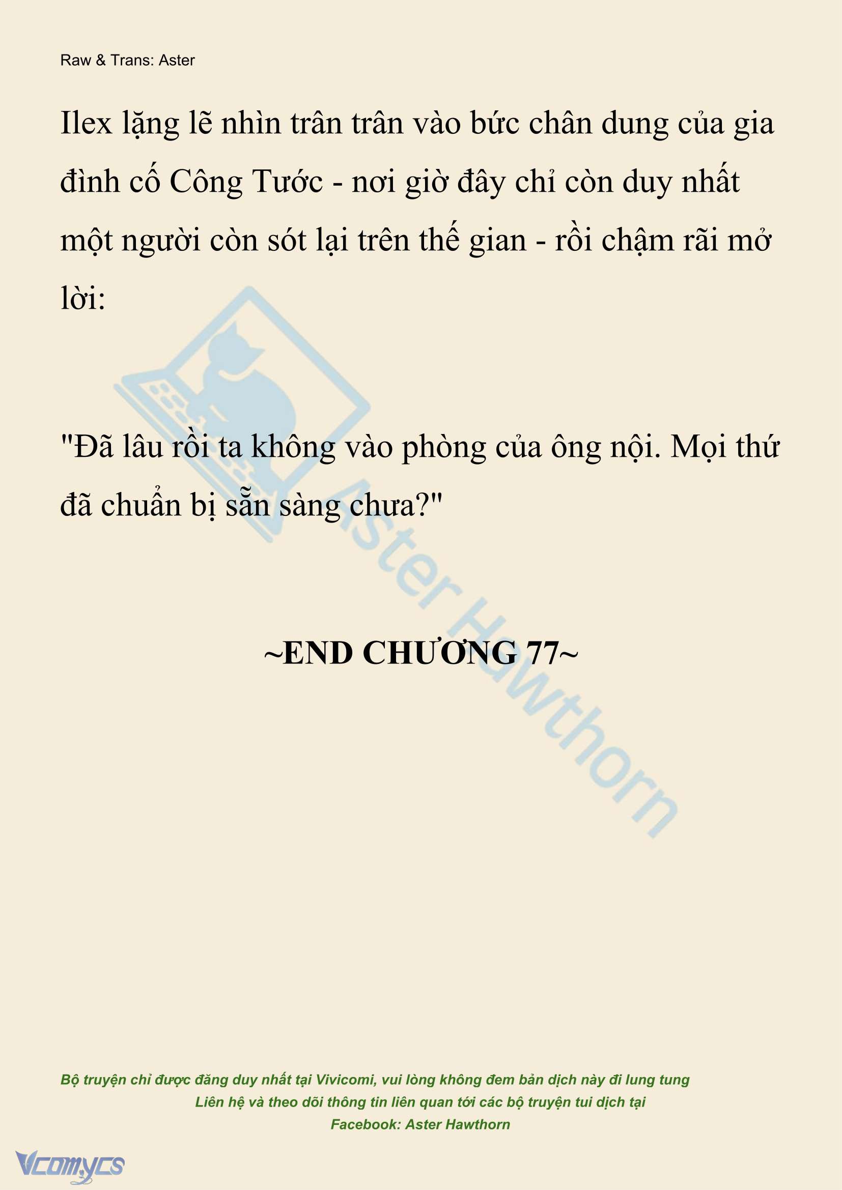 [NOVEL] Hồ Điệp Nuốt Chửng Sương Mù Chapter 77 - Trang 25