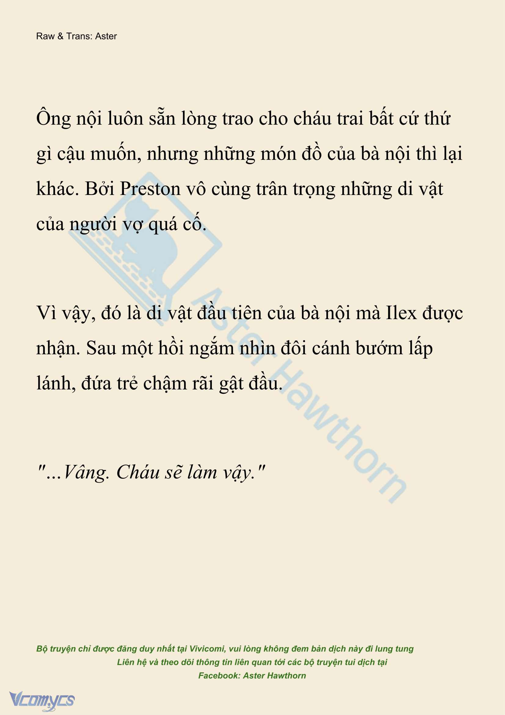 [NOVEL] Hồ Điệp Nuốt Chửng Sương Mù Chapter 79 - Trang 8