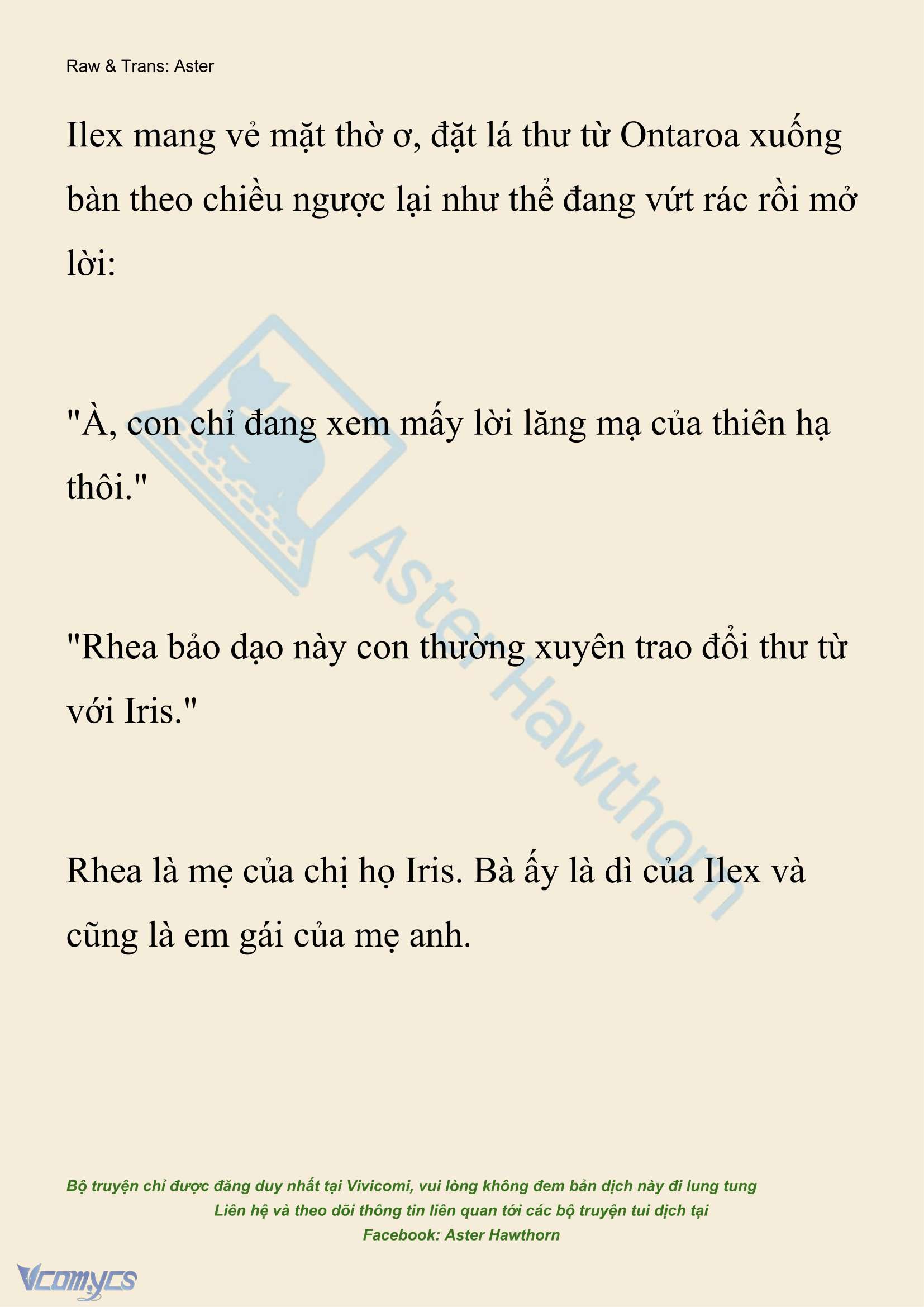 [NOVEL] Hồ Điệp Nuốt Chửng Sương Mù Chapter 80 - Trang 7