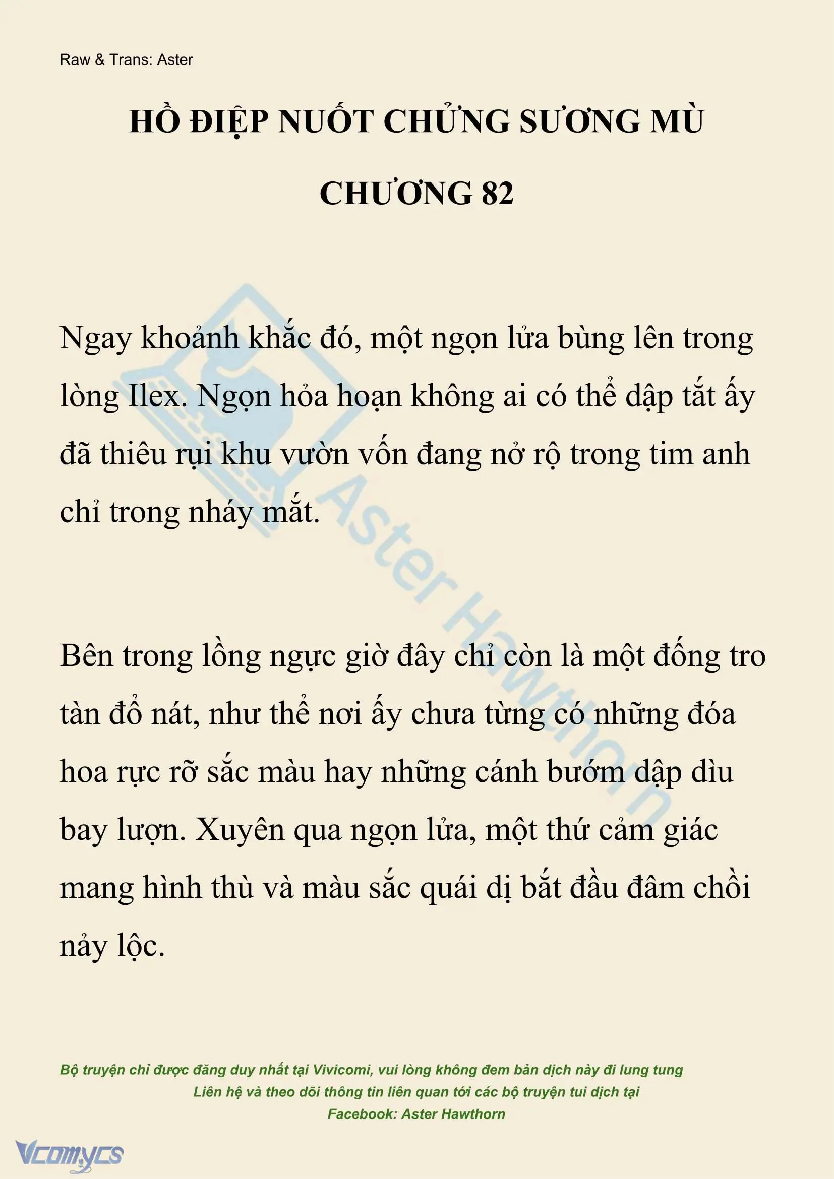 [NOVEL] Hồ Điệp Nuốt Chửng Sương Mù Chapter 82 - Trang 2