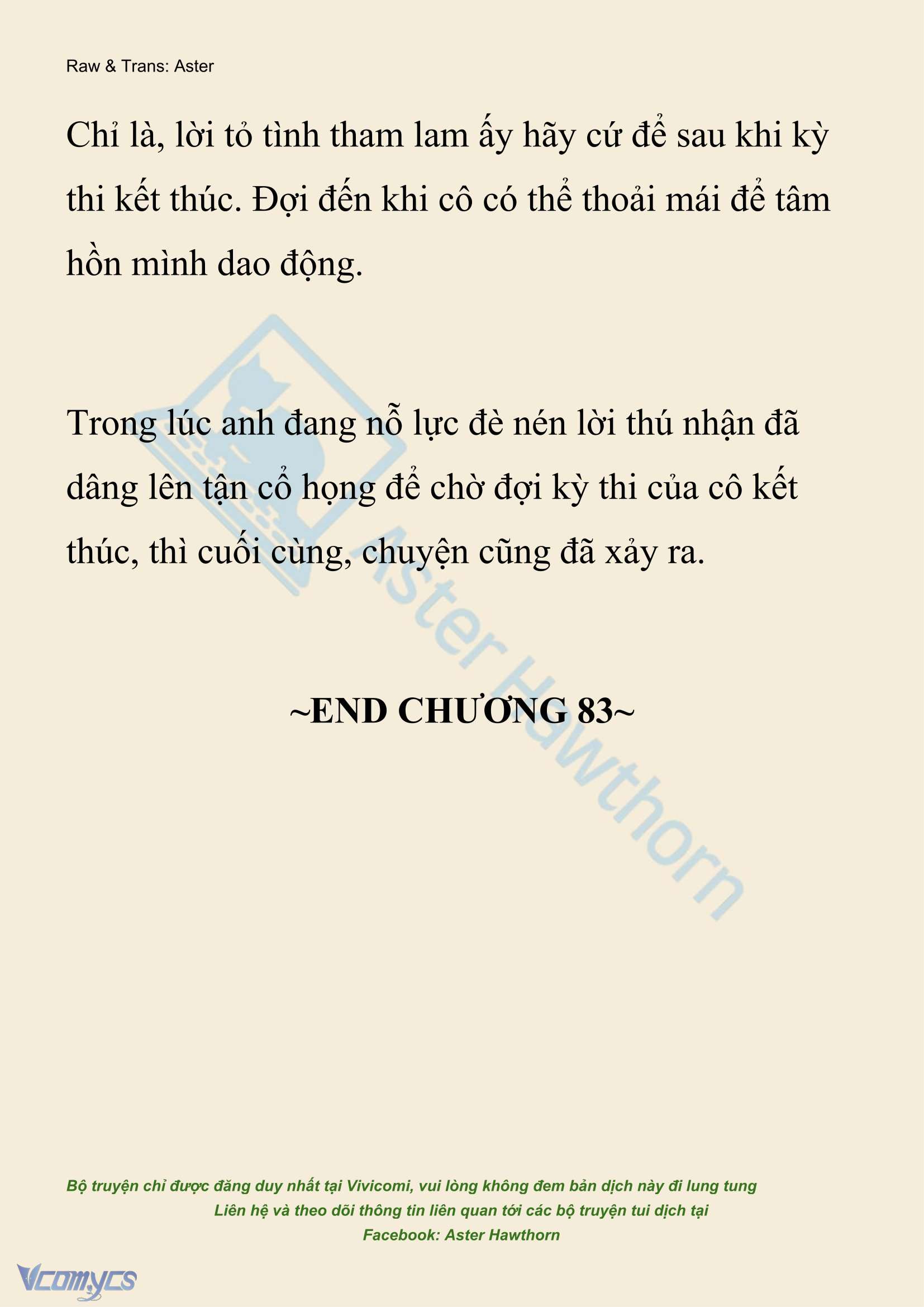 [NOVEL] Hồ Điệp Nuốt Chửng Sương Mù Chapter 83 - Trang 23