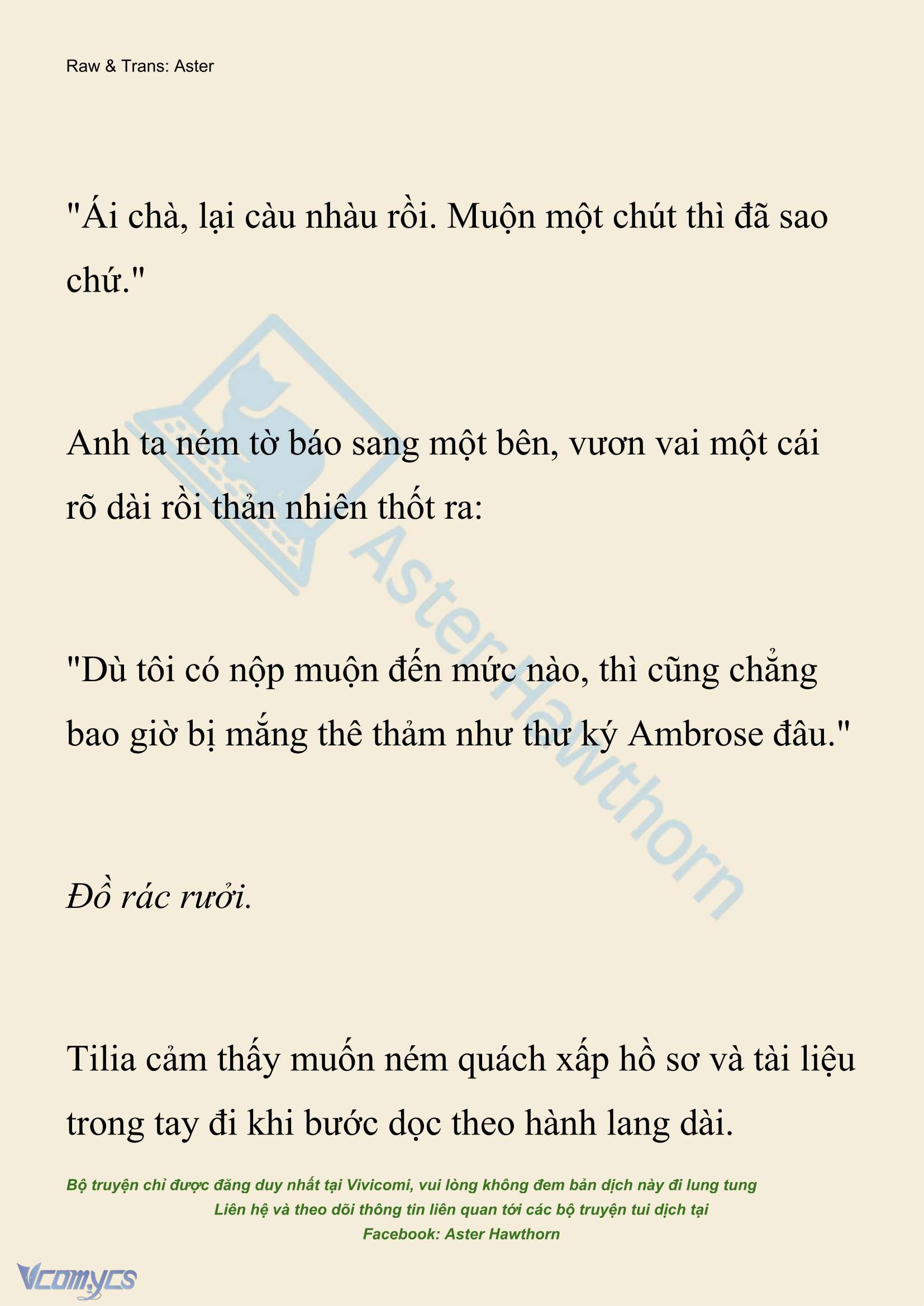 [NOVEL] Hồ Điệp Nuốt Chửng Sương Mù Chapter 87 - Trang 15