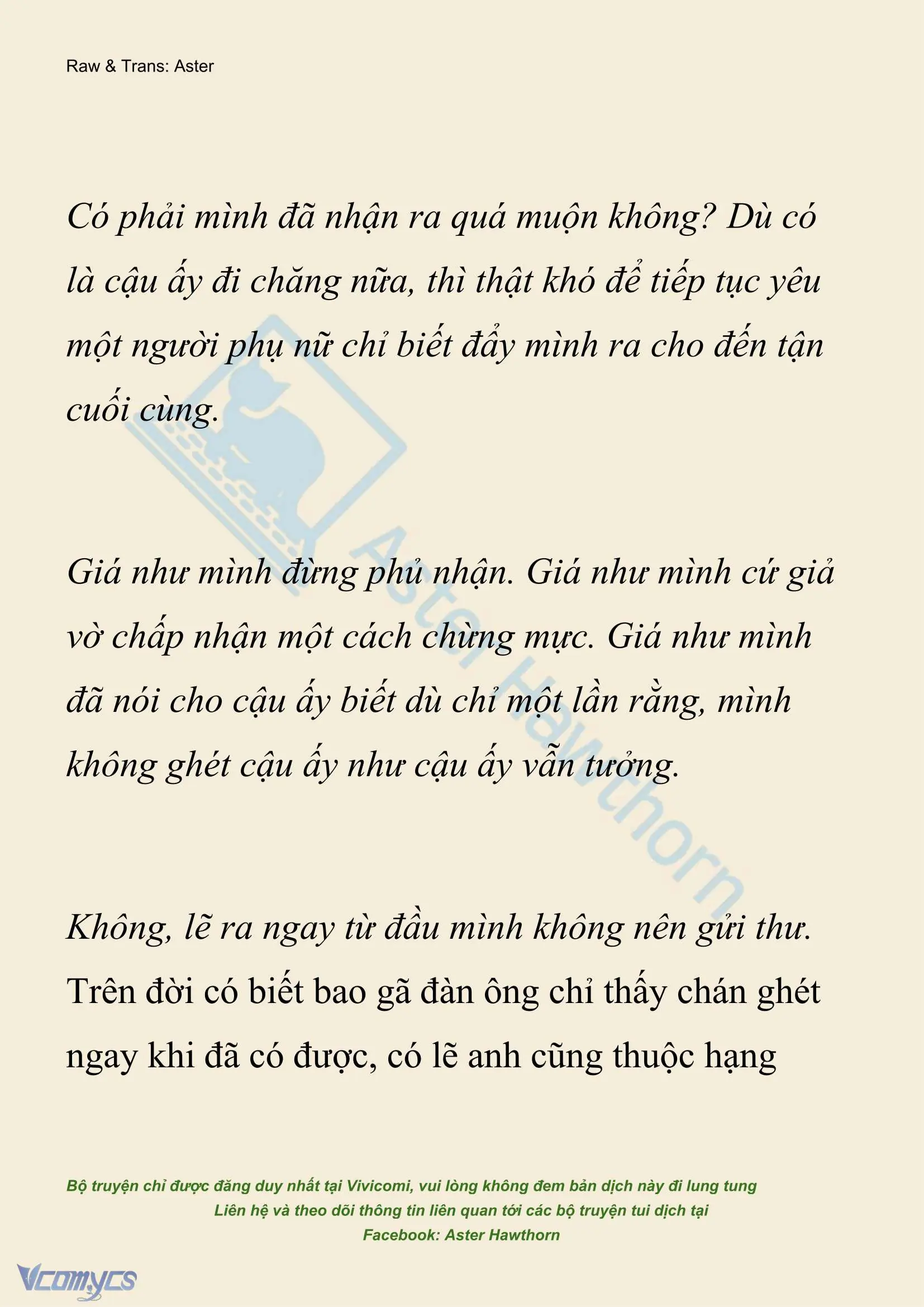 [NOVEL] Hồ Điệp Nuốt Chửng Sương Mù Chapter 89 - Trang 3