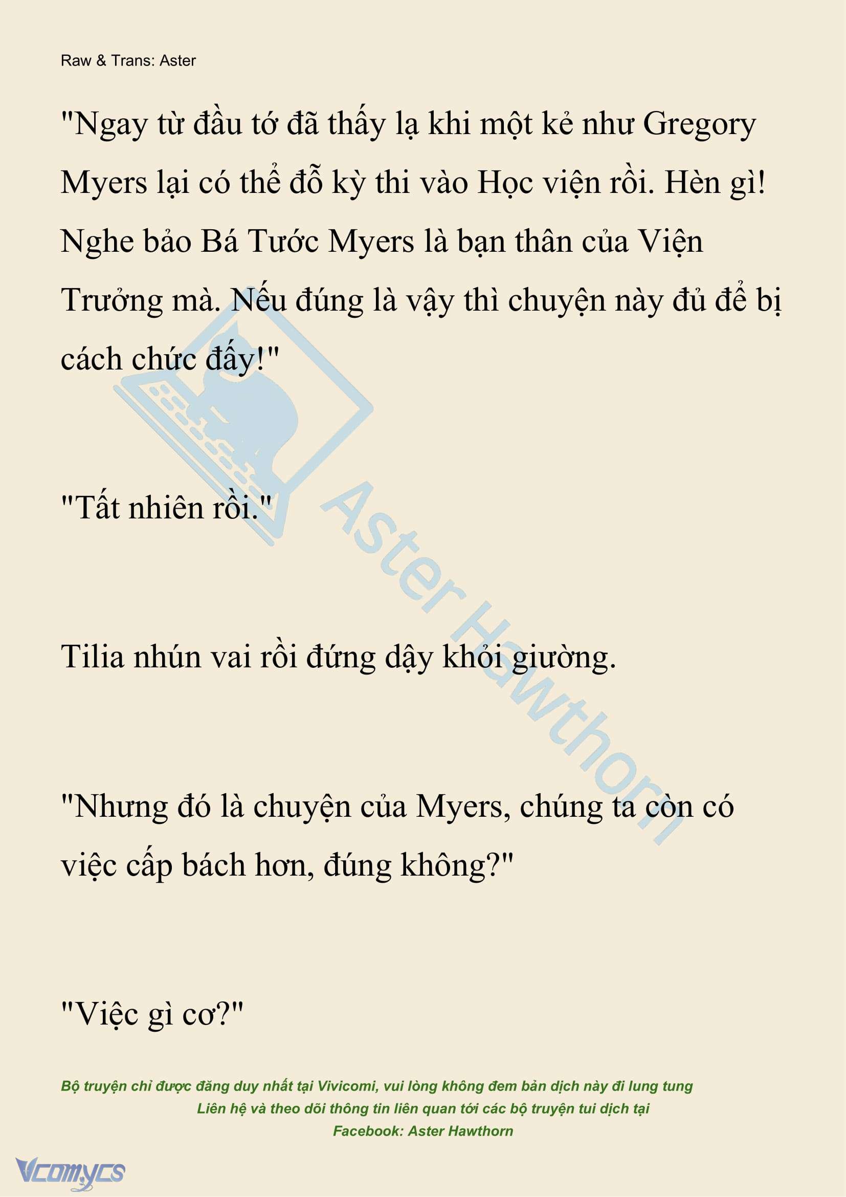 [NOVEL] Hồ Điệp Nuốt Chửng Sương Mù Chapter 9 - Trang 9