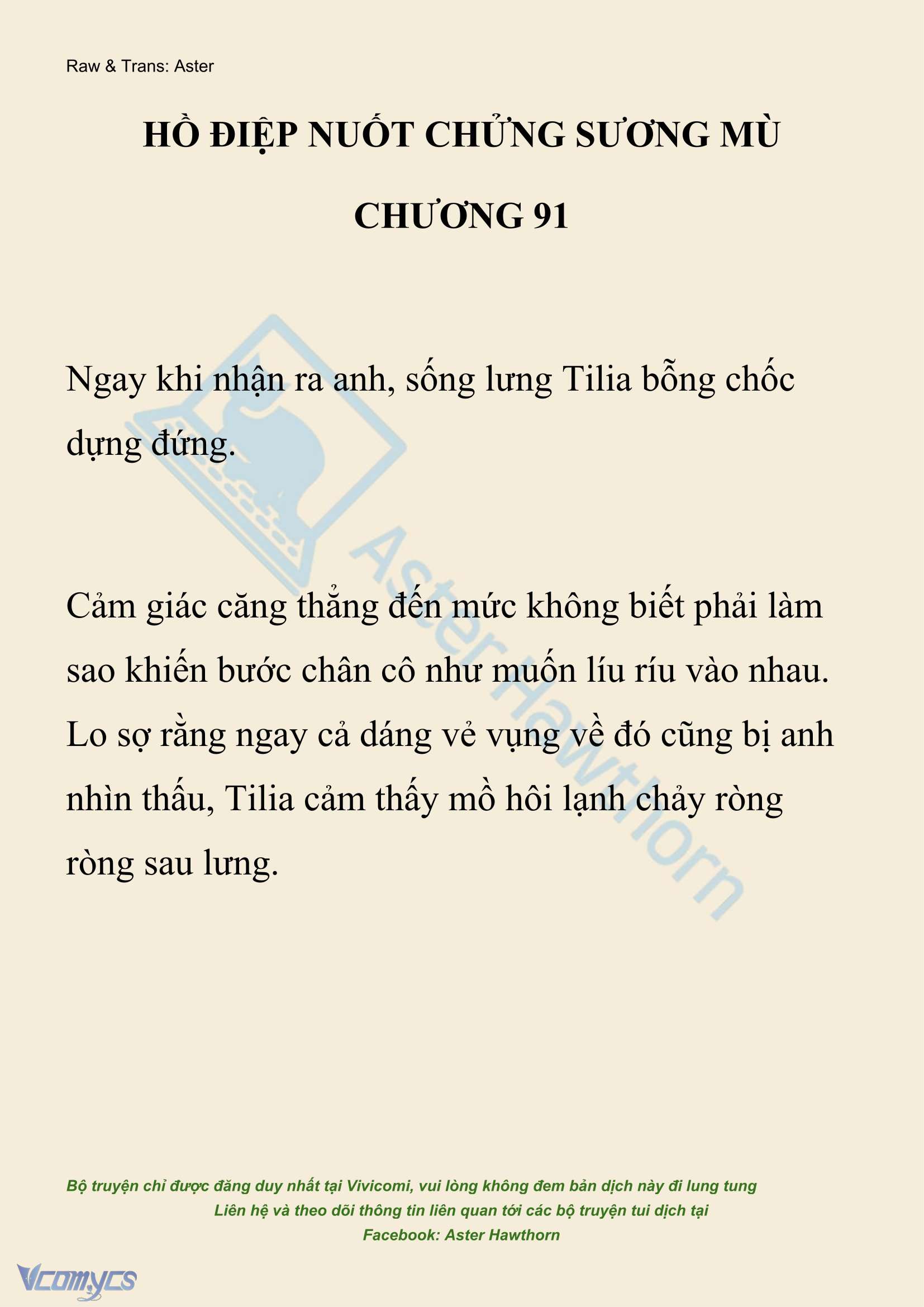[NOVEL] Hồ Điệp Nuốt Chửng Sương Mù Chapter 91 - Trang 2